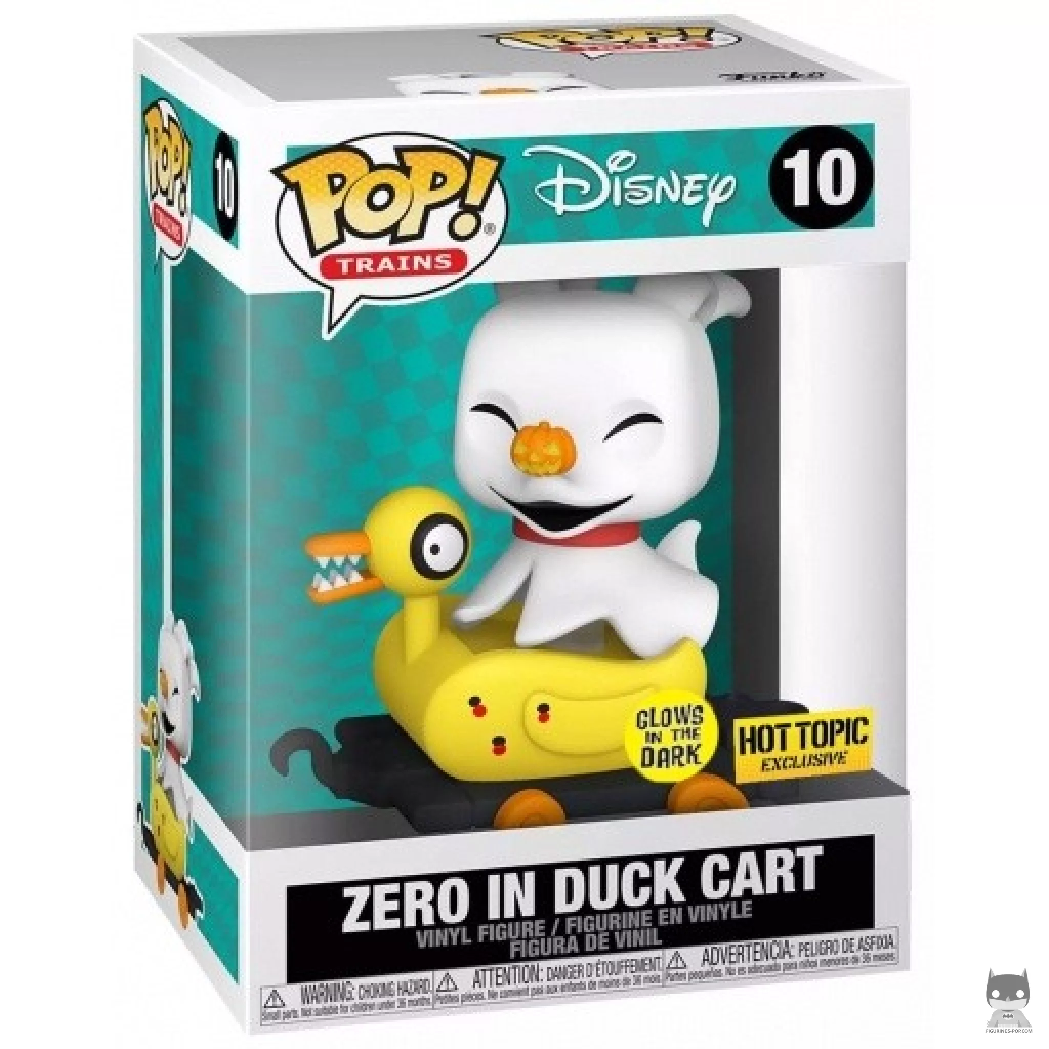 Zero in Duck Cart (Glow in the Dark) Funko Pop! figure in its box