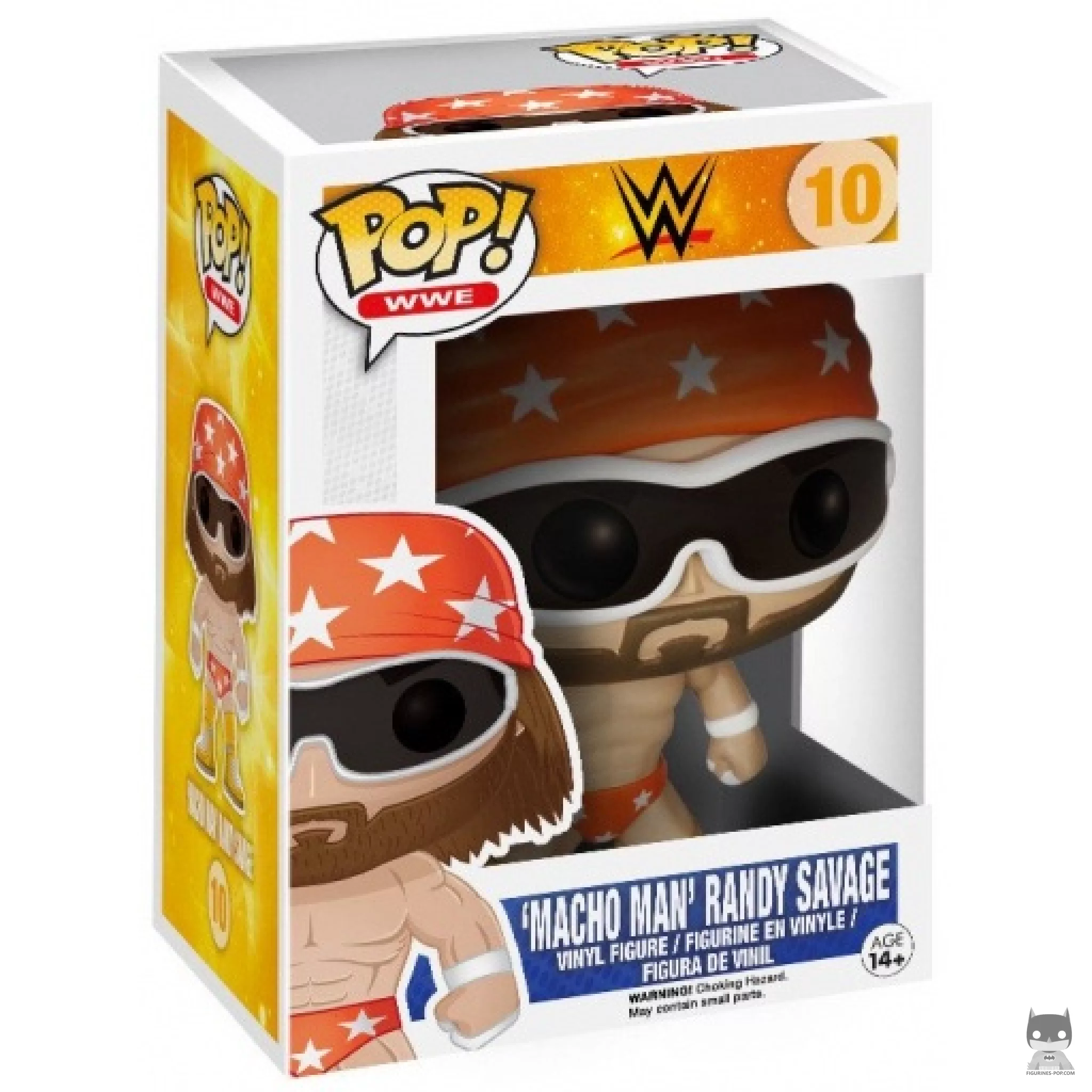 Randy "Macho Man" Savage Funko Pop! figure in its box