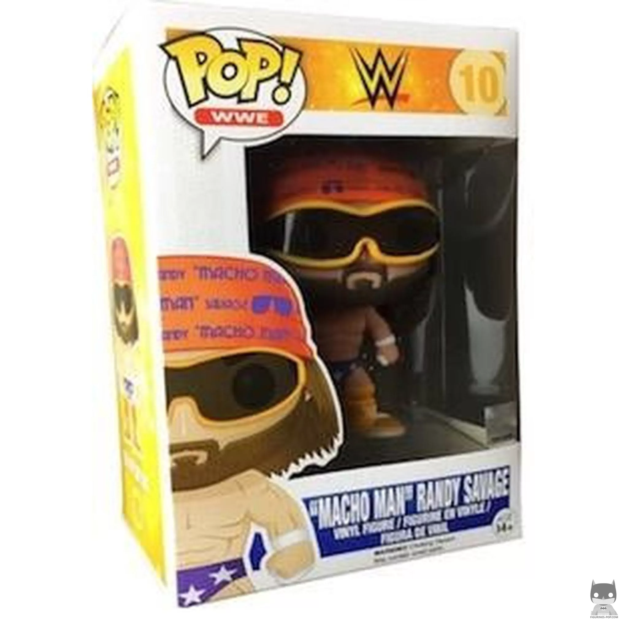 Randy "Macho Man" Savage Funko Pop! figure in its box