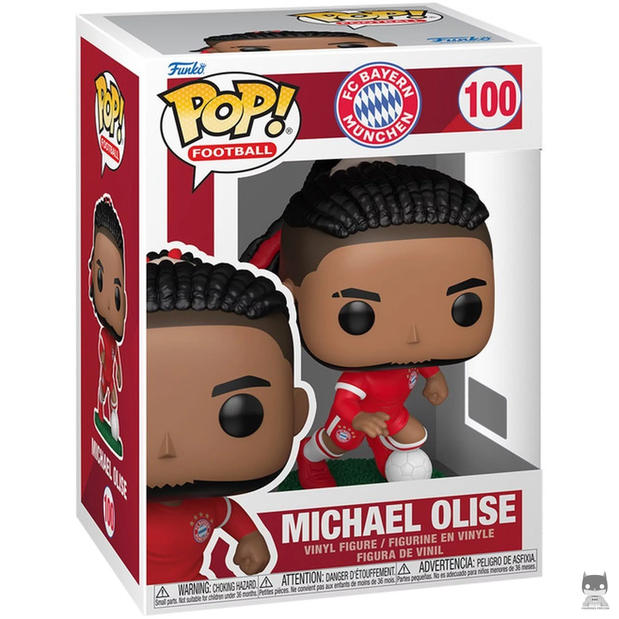 Michael Olise (Bayern Munich) Funko Pop! figure in its box