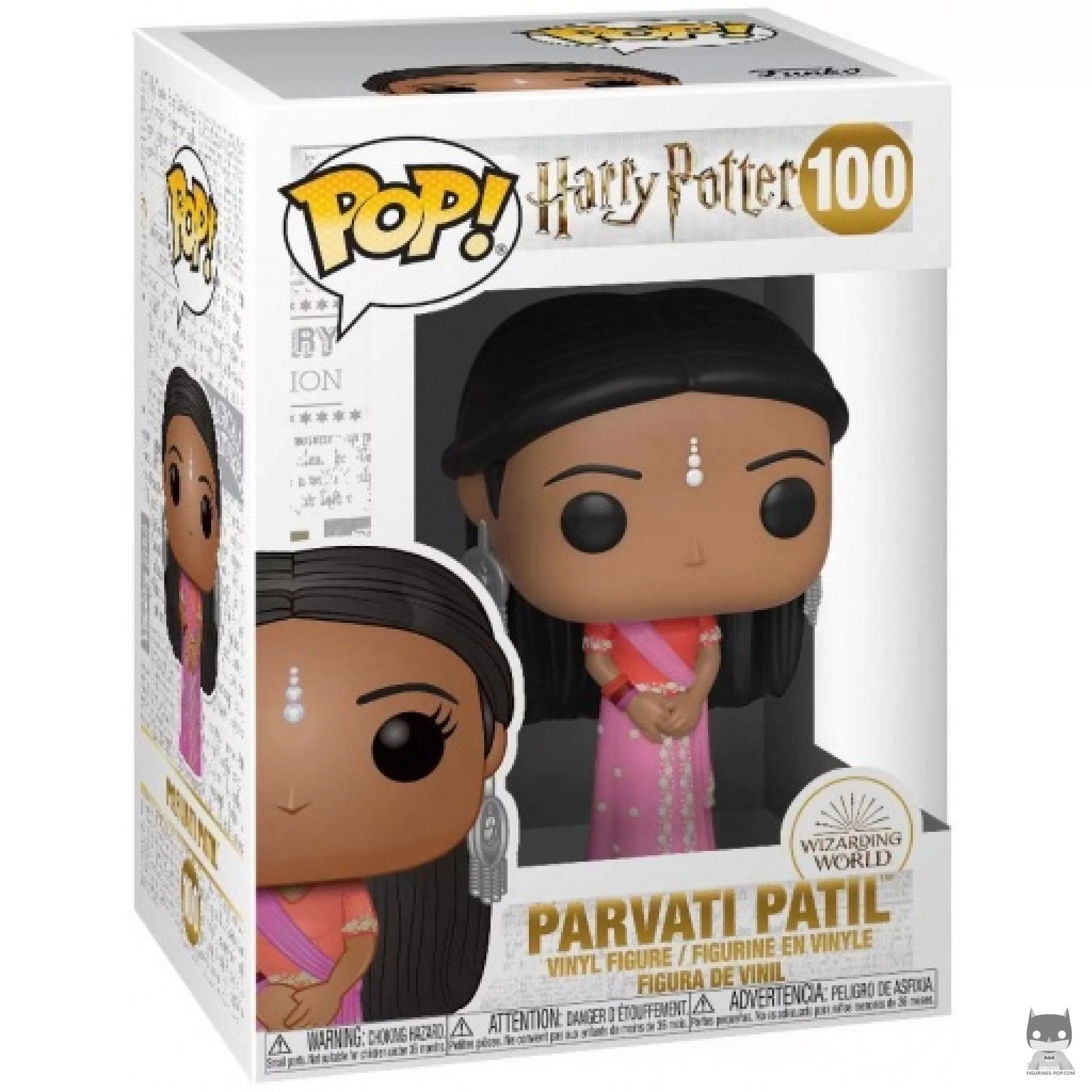 Parvati Patil at Yule Ball Funko Pop! figure in its box