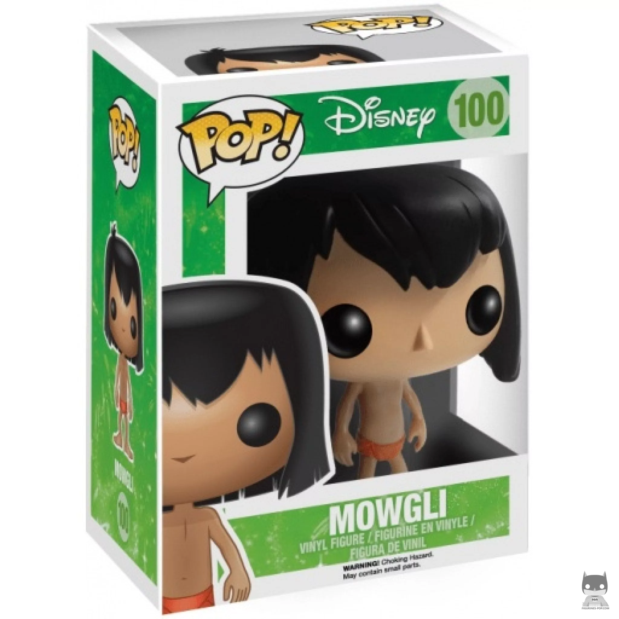 Mowgli Funko Pop! figure in its box