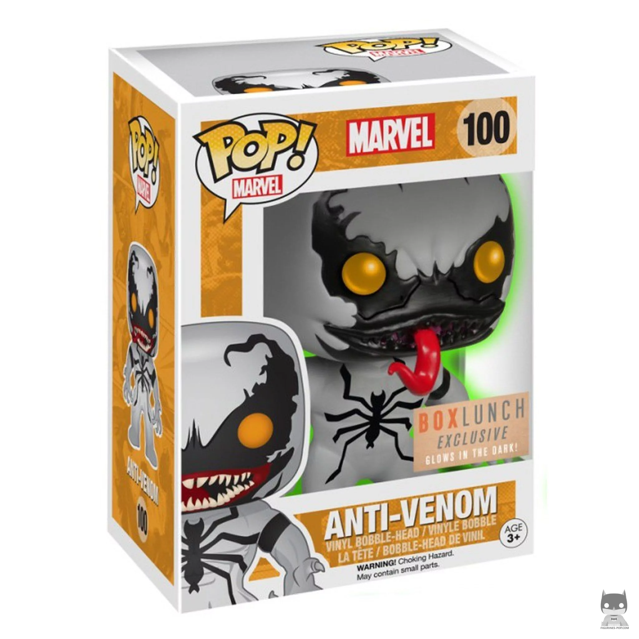Anti-Venom Funko Pop! figure in its box