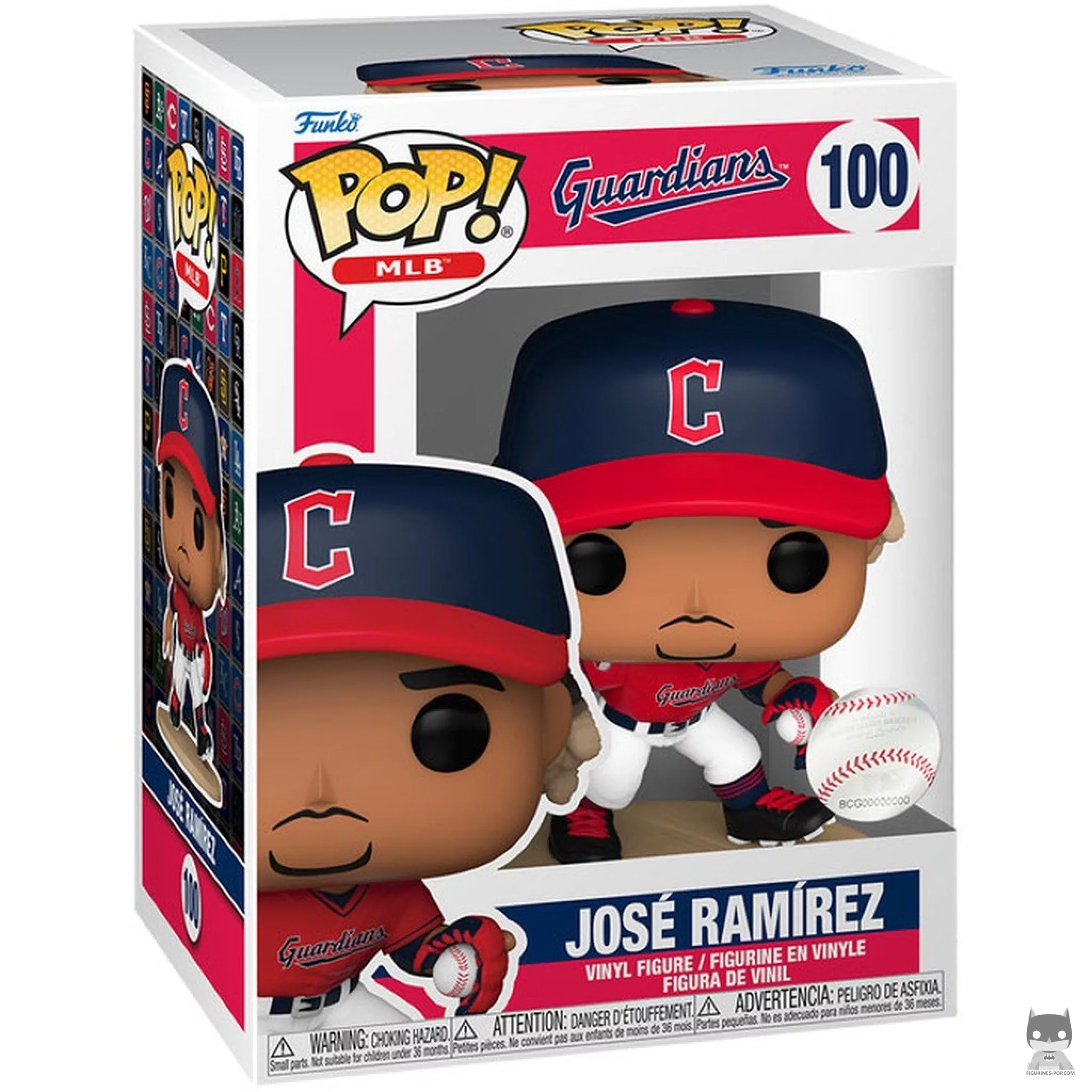 Jose Ramirez Funko Pop! figure in its box