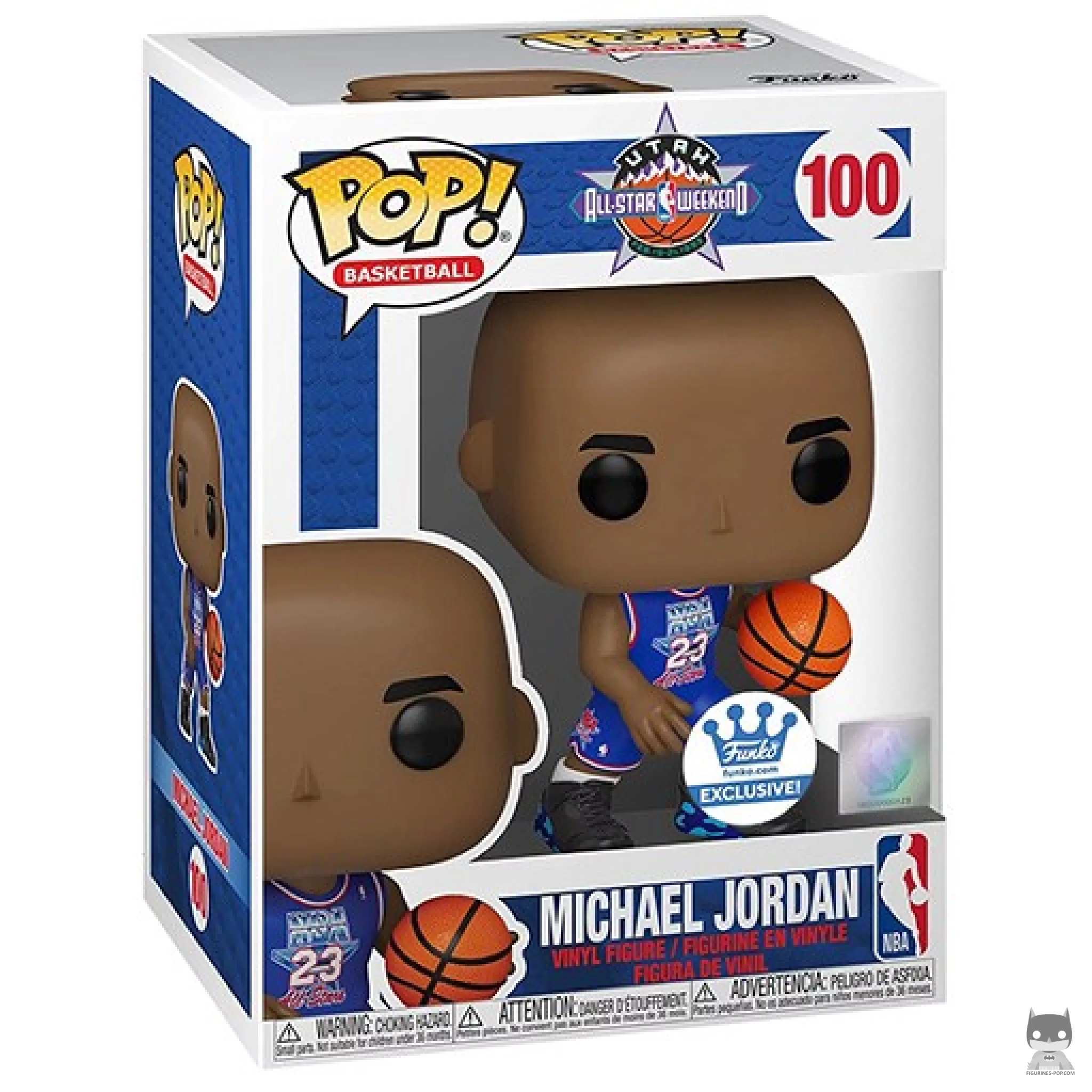 Michael Jordan Funko Pop! figure in its box