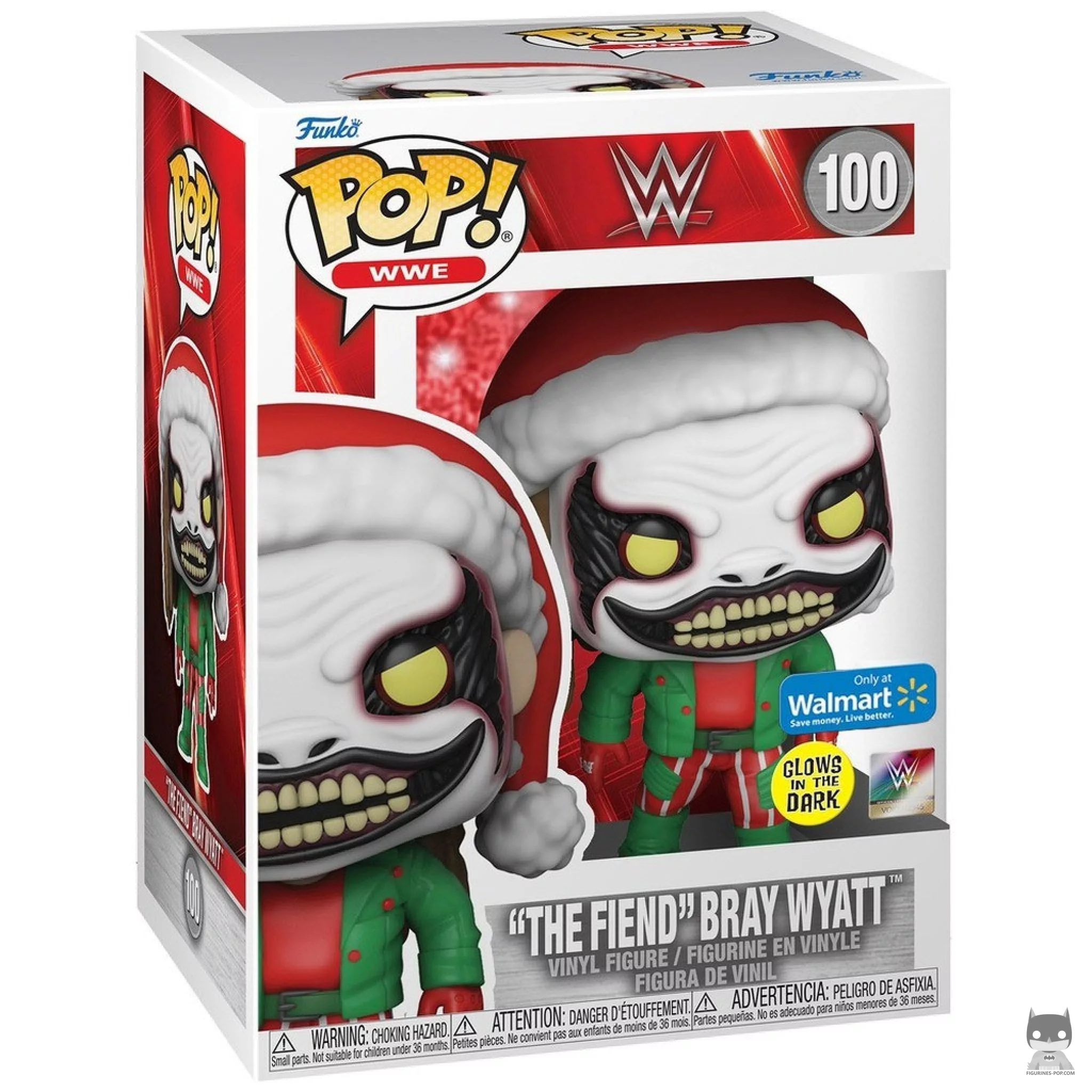 The Fiend Bray Wyatt (Glow in the Dark) Funko Pop! figure in its box