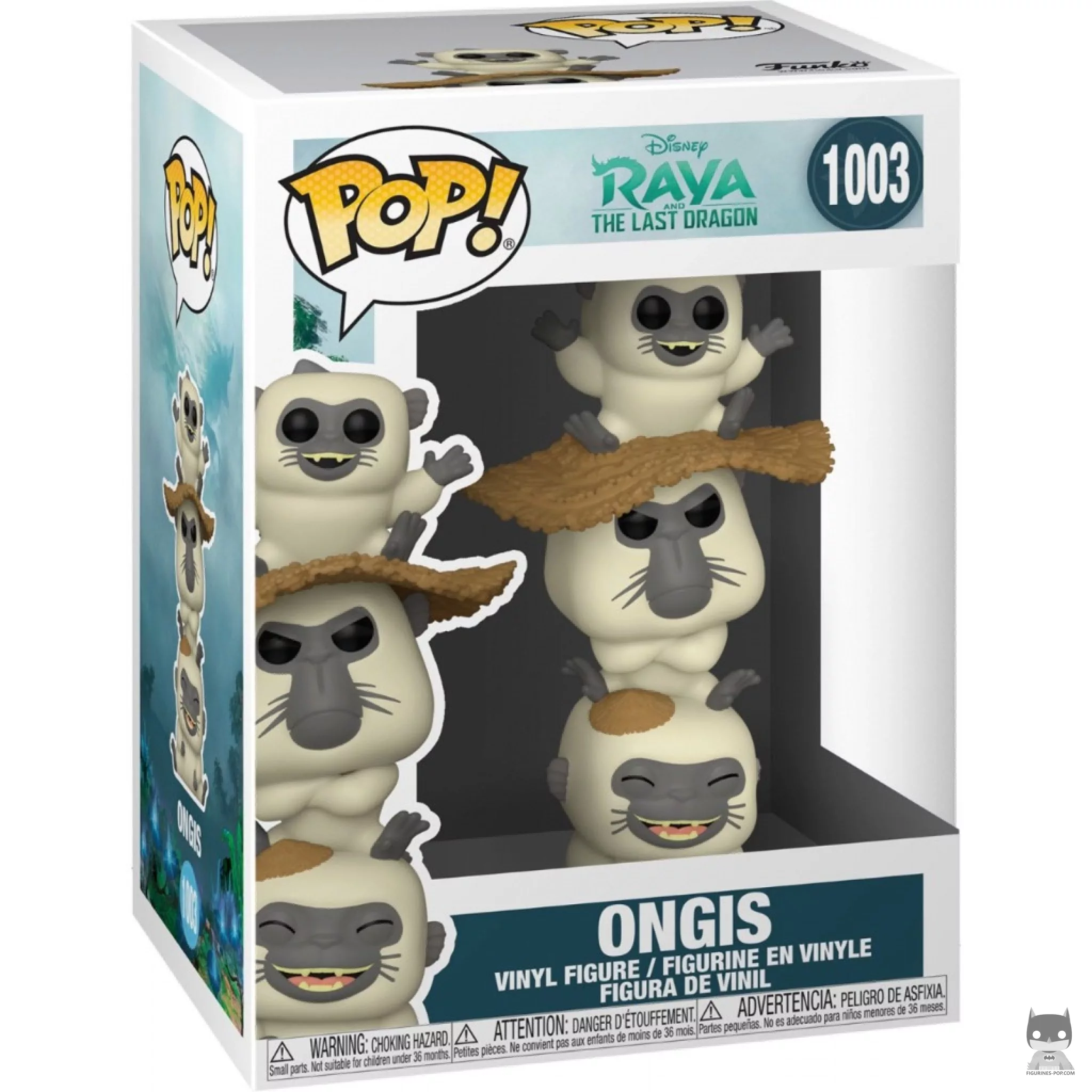 Ongis Funko Pop! figure in its box