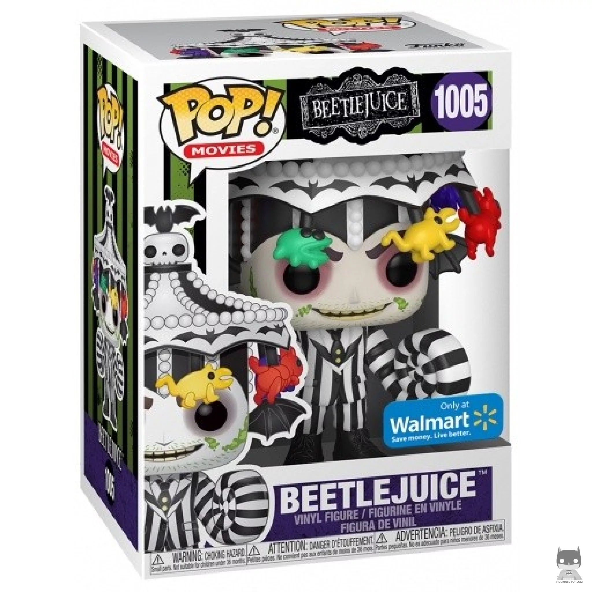 Beetlejuice Funko Pop! figure in its box