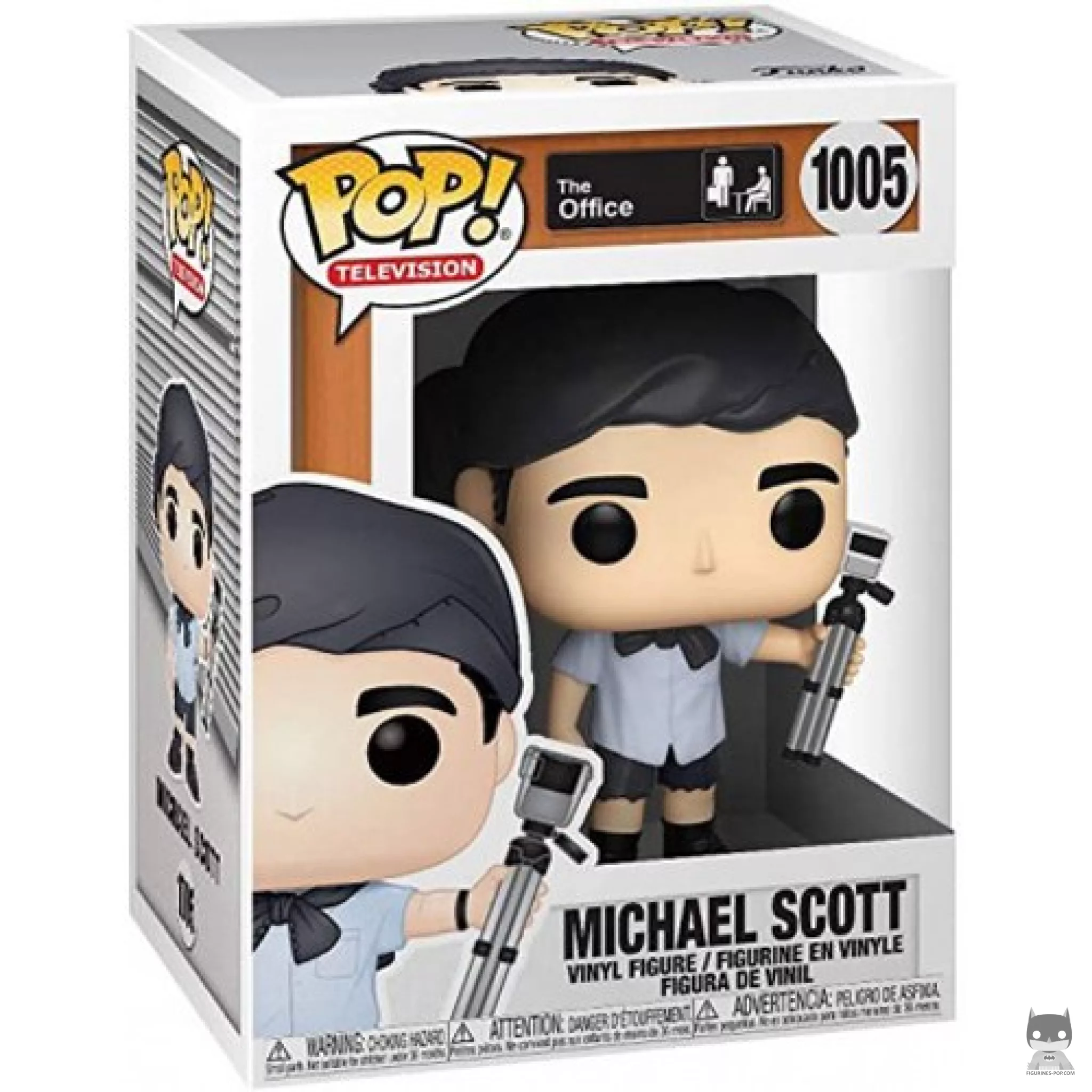 Michael Scott Funko Pop! figure in its box