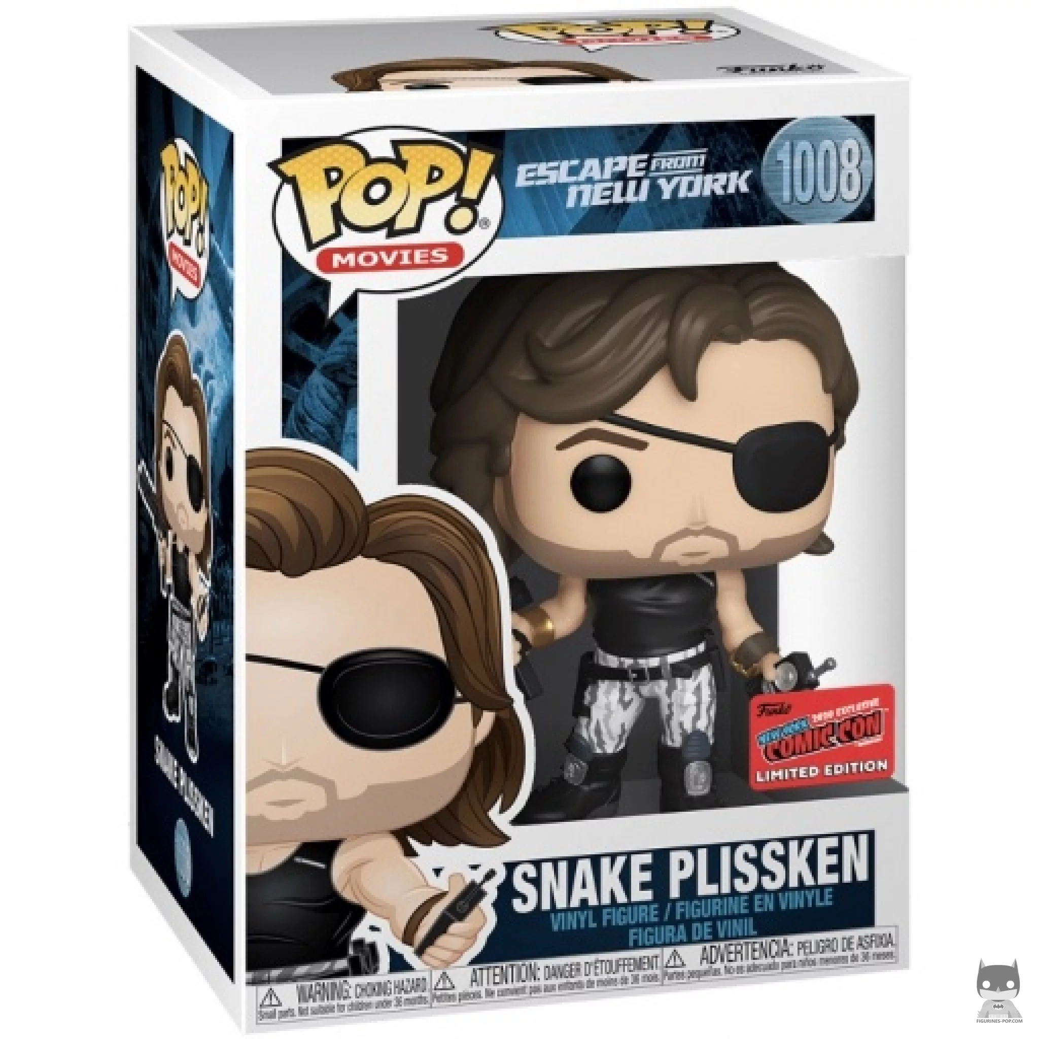 Snake Plissken Funko Pop! figure in its box