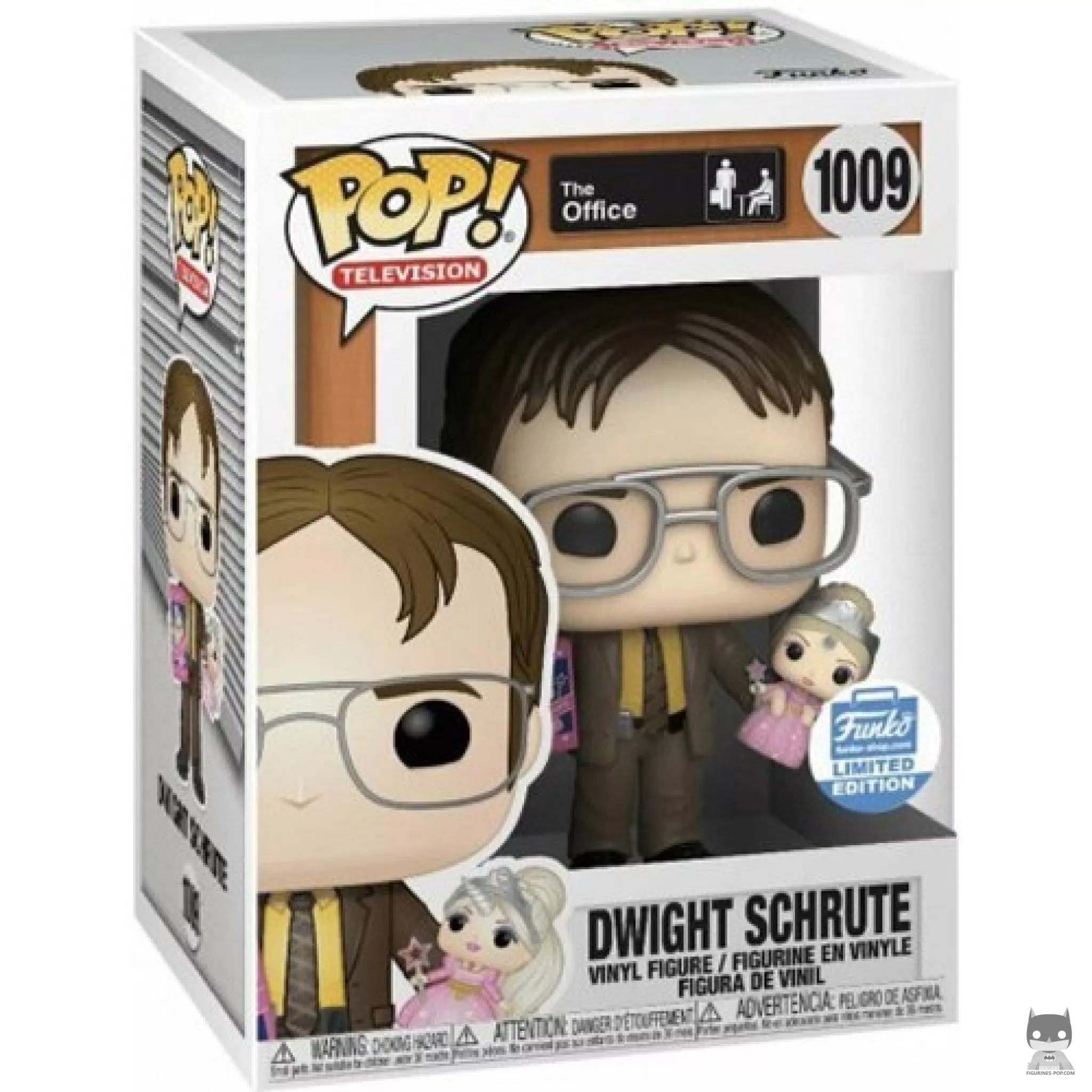 Dwight Schrute Funko Pop! figure in its box