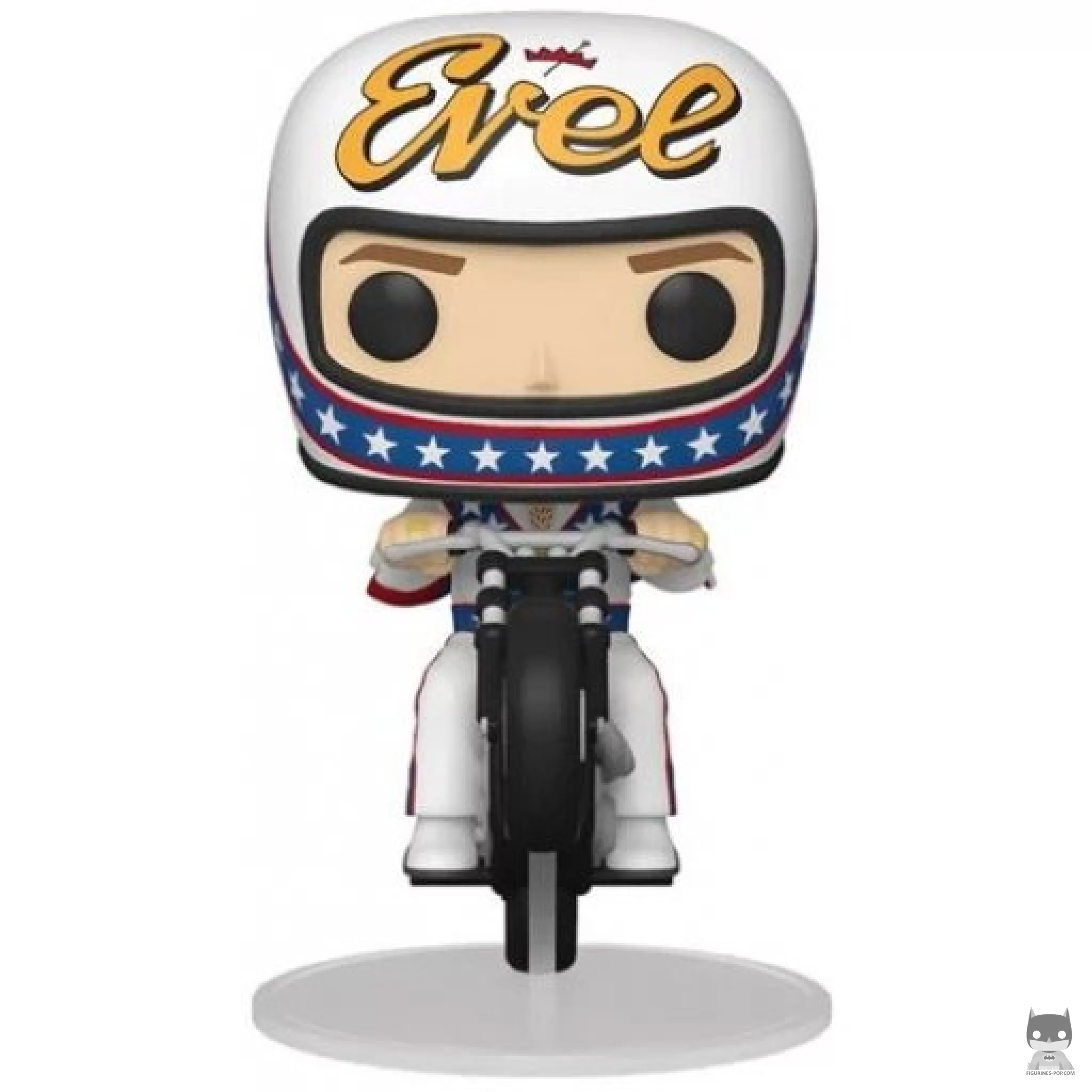 Evel Knievel on Motorcycle Funko Pop! figure (Being Evel)