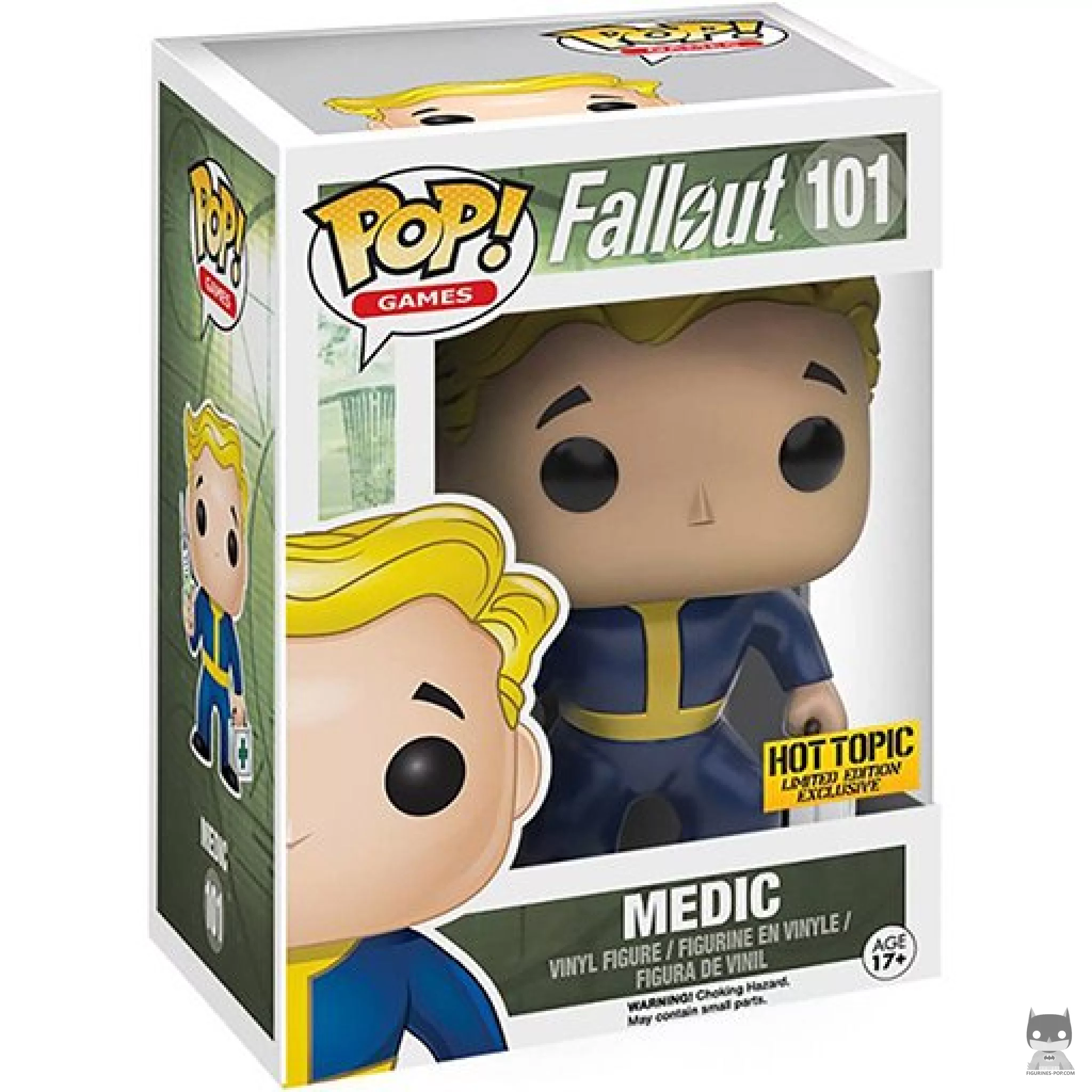 Vault Boy (Medic Perk) Funko Pop! figure in its box