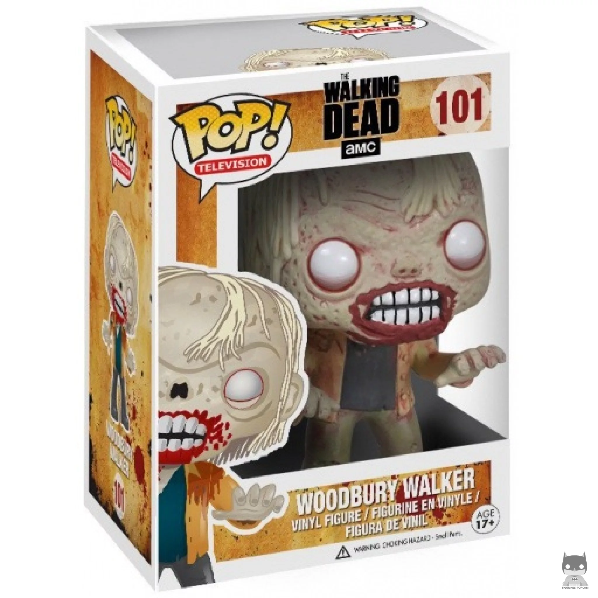 Woodbury Walker Funko Pop! figure in its box