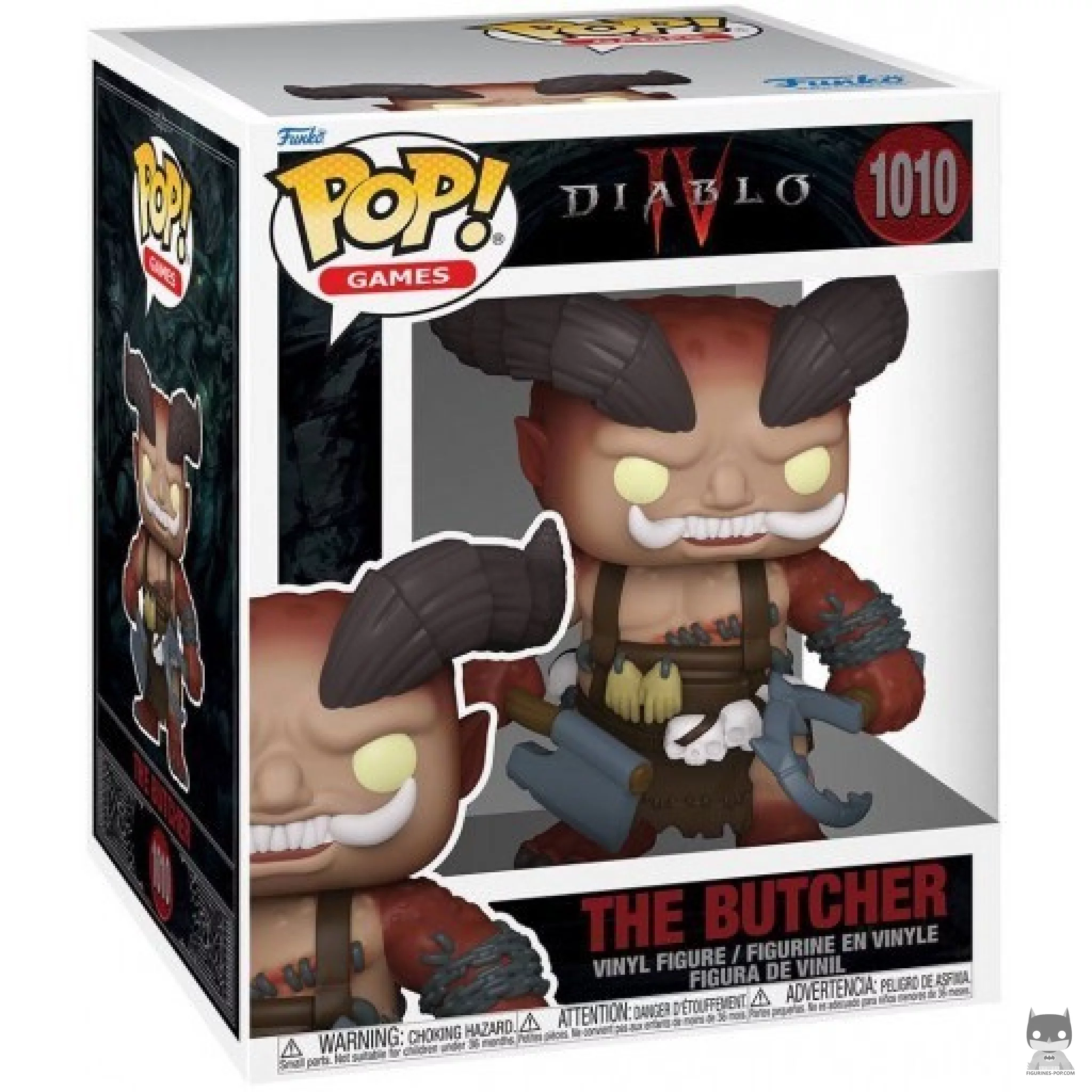 The Butcher (SuperSized) Funko Pop! figure in its box