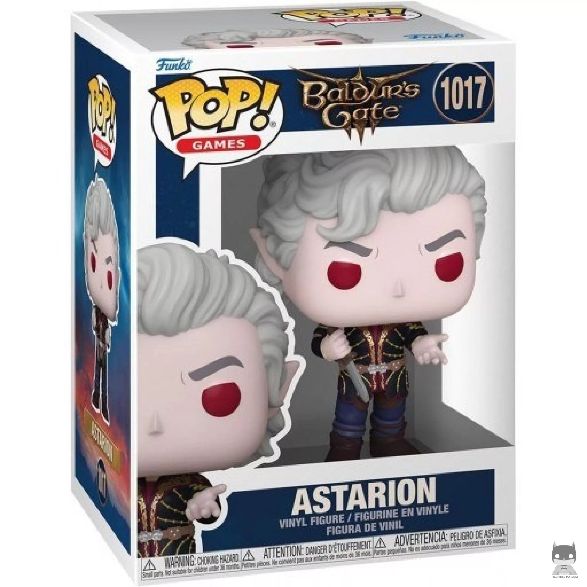 Astarion Funko Pop! figure in its box