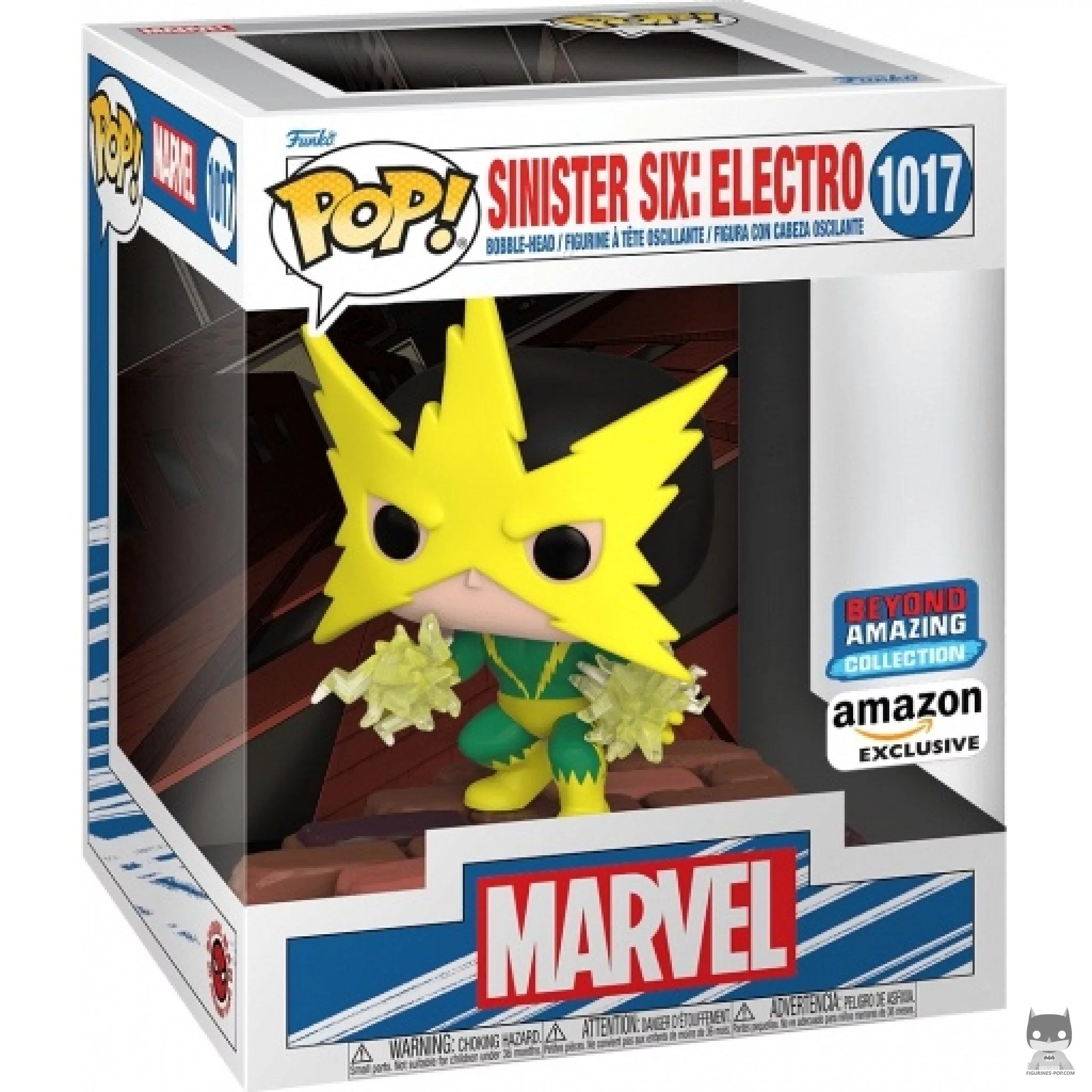 Sinister Six : Electro Funko Pop! figure in its box