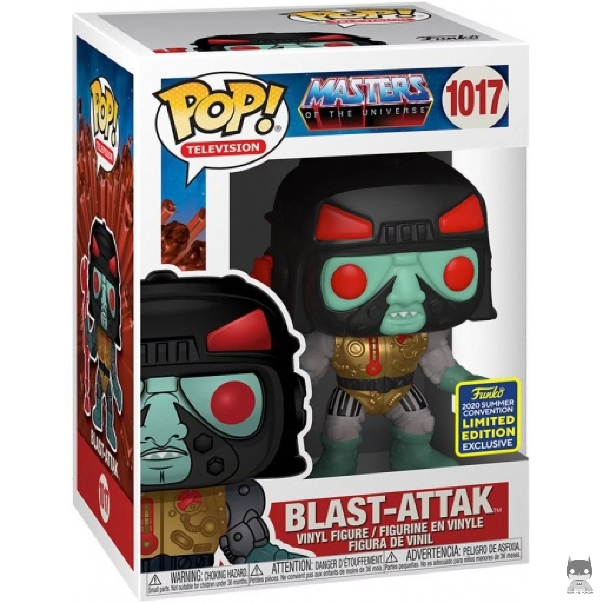 Blast-Attak Funko Pop! figure in its box