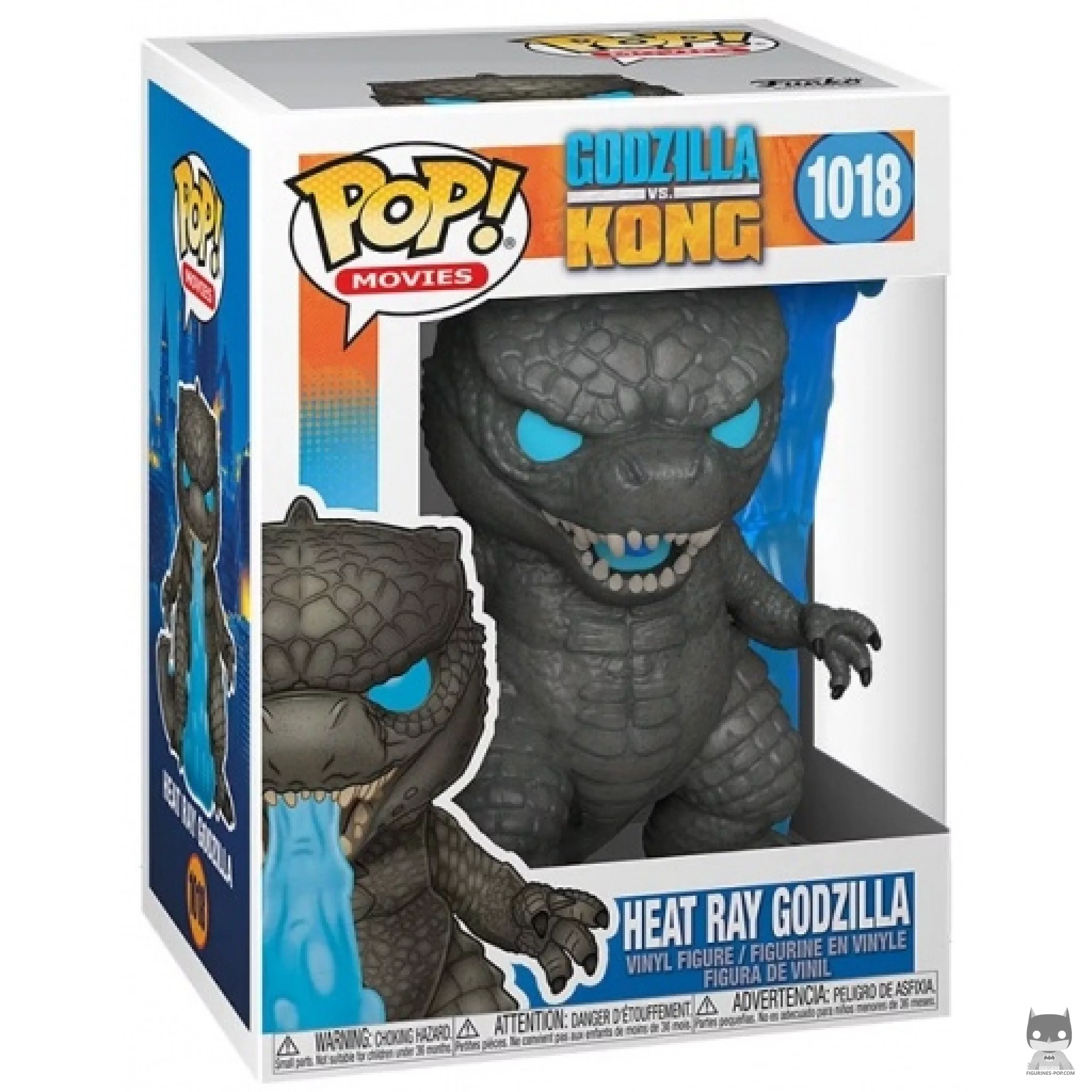 Heat Ray Godzilla Funko Pop! figure in its box