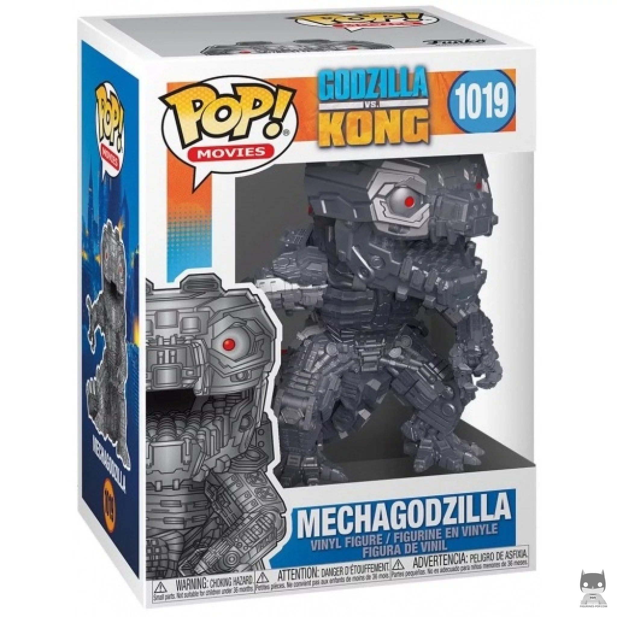 MechaGodzilla (Metallic) Funko Pop! figure in its box