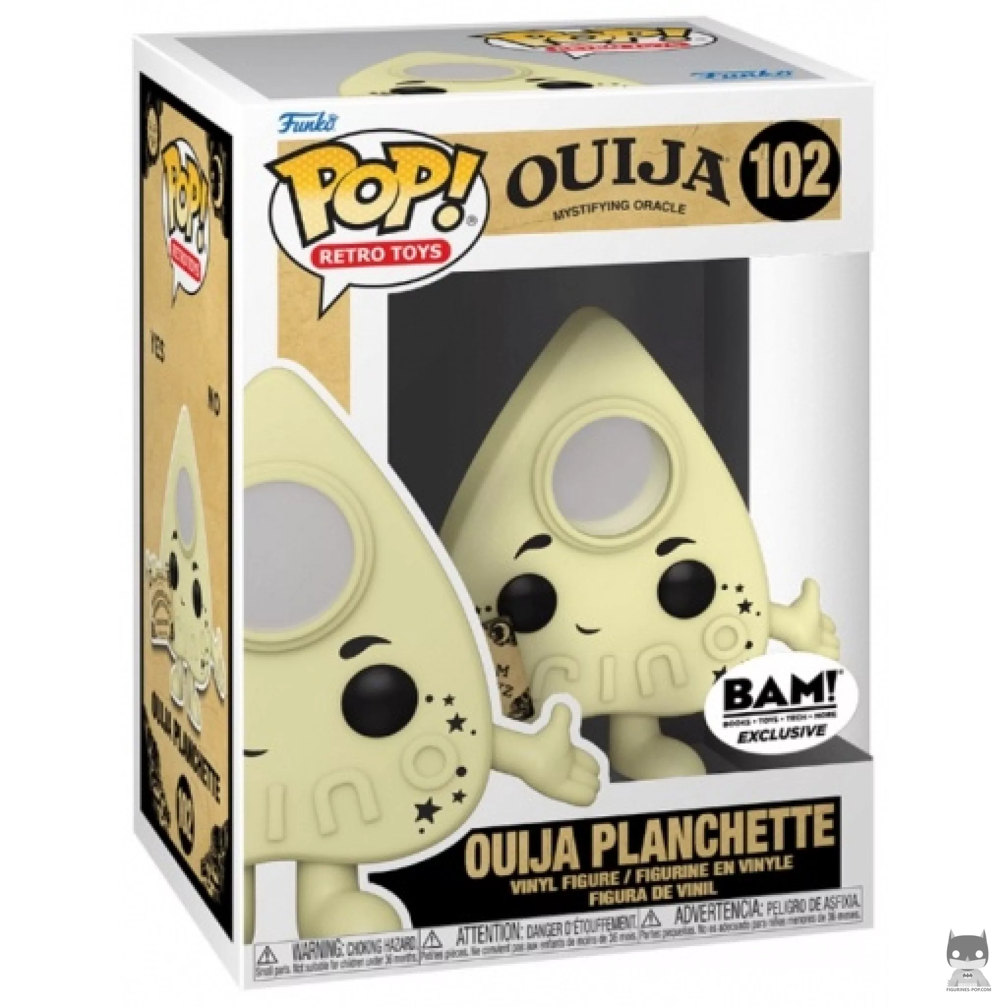 Ouija Planchette Funko Pop! figure in its box