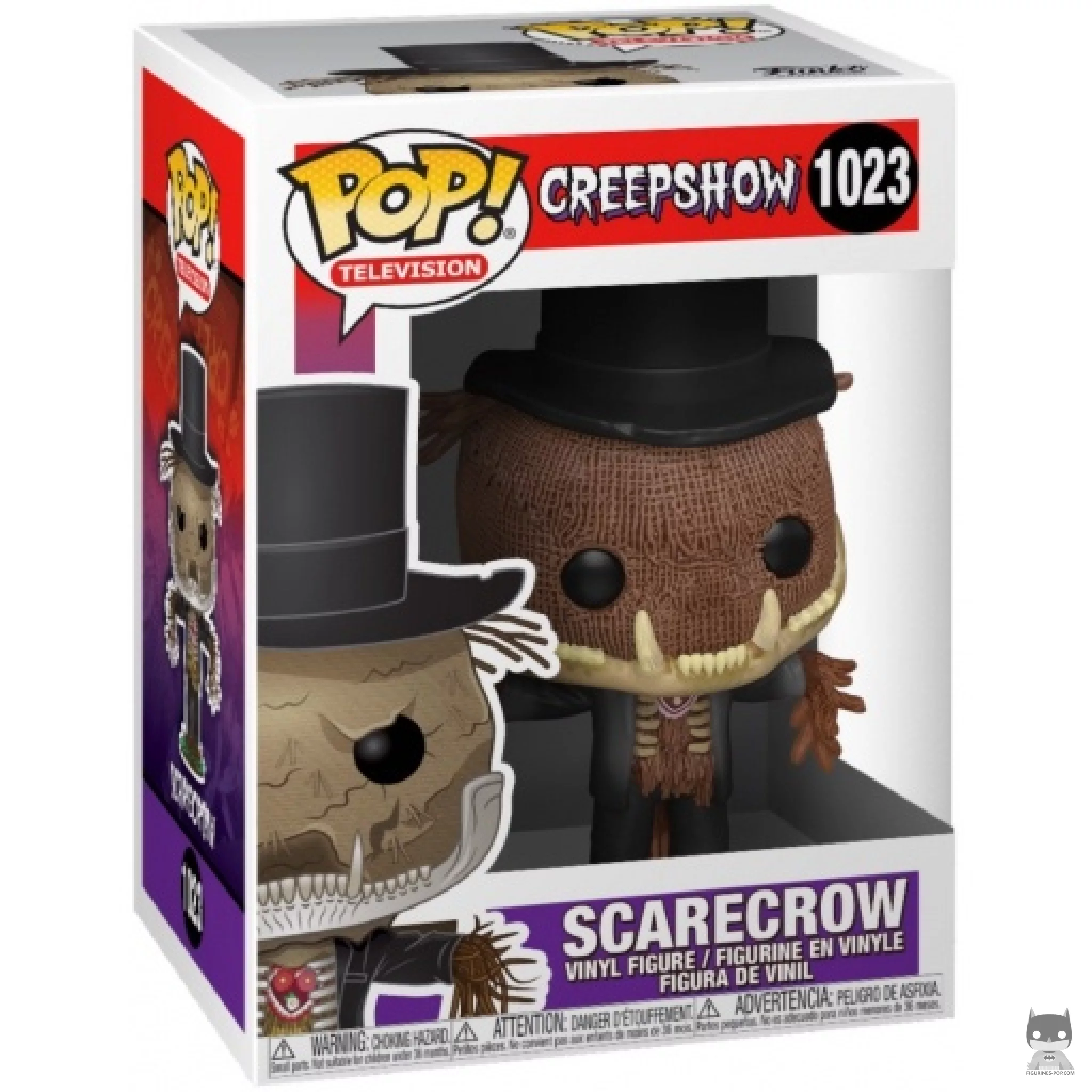 Scarecrow Funko Pop! figure in its box