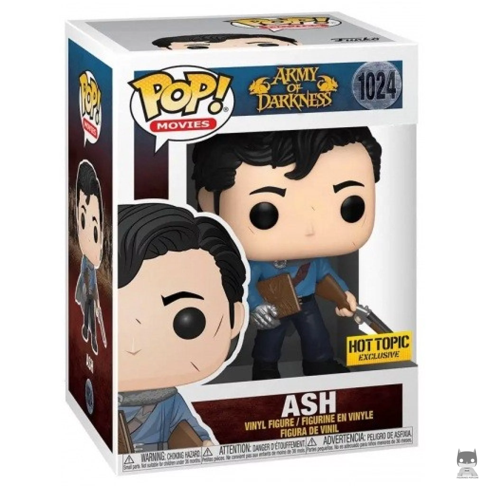Ash Funko Pop! figure in its box