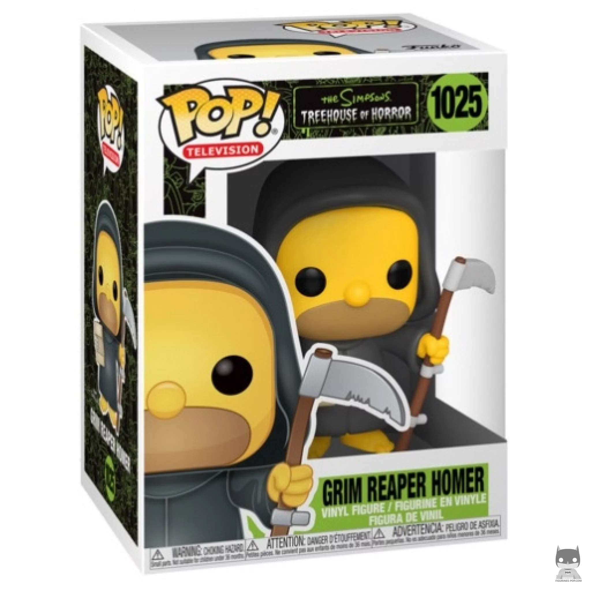 Grim Reaper Homer Funko Pop! figure in its box