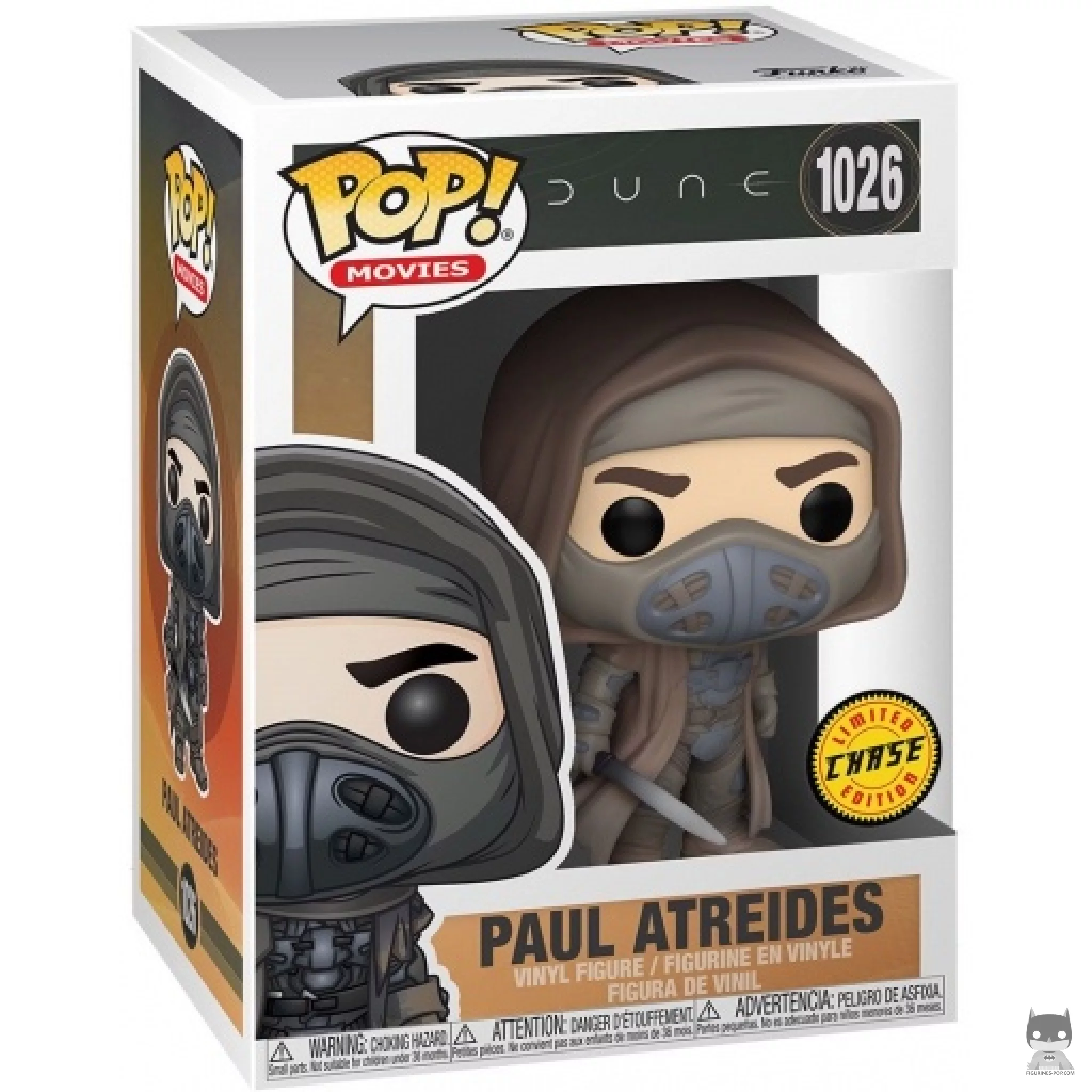 Paul Atréides (Chase) Funko Pop! figure in its box