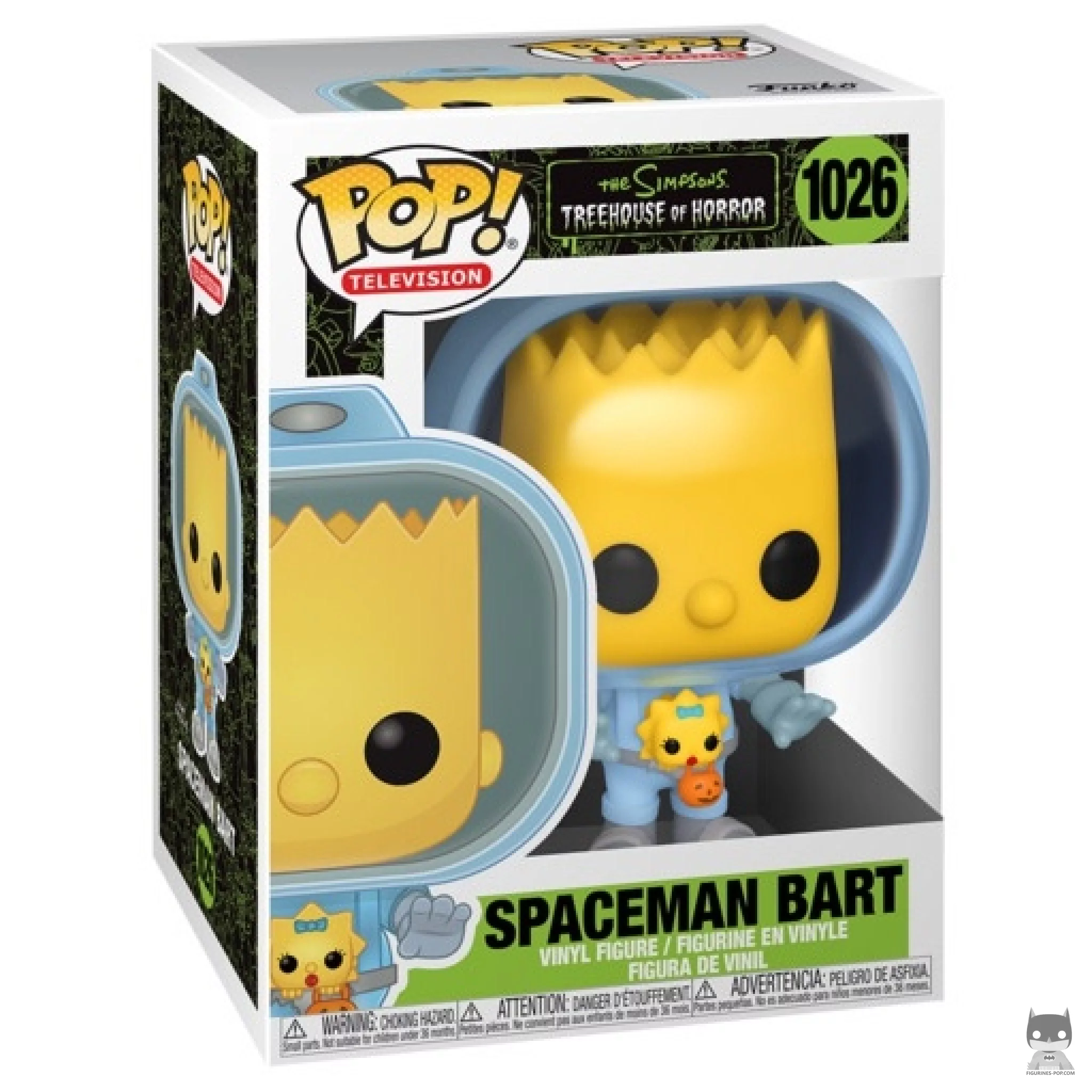 Spaceman Bart Funko Pop! figure in its box