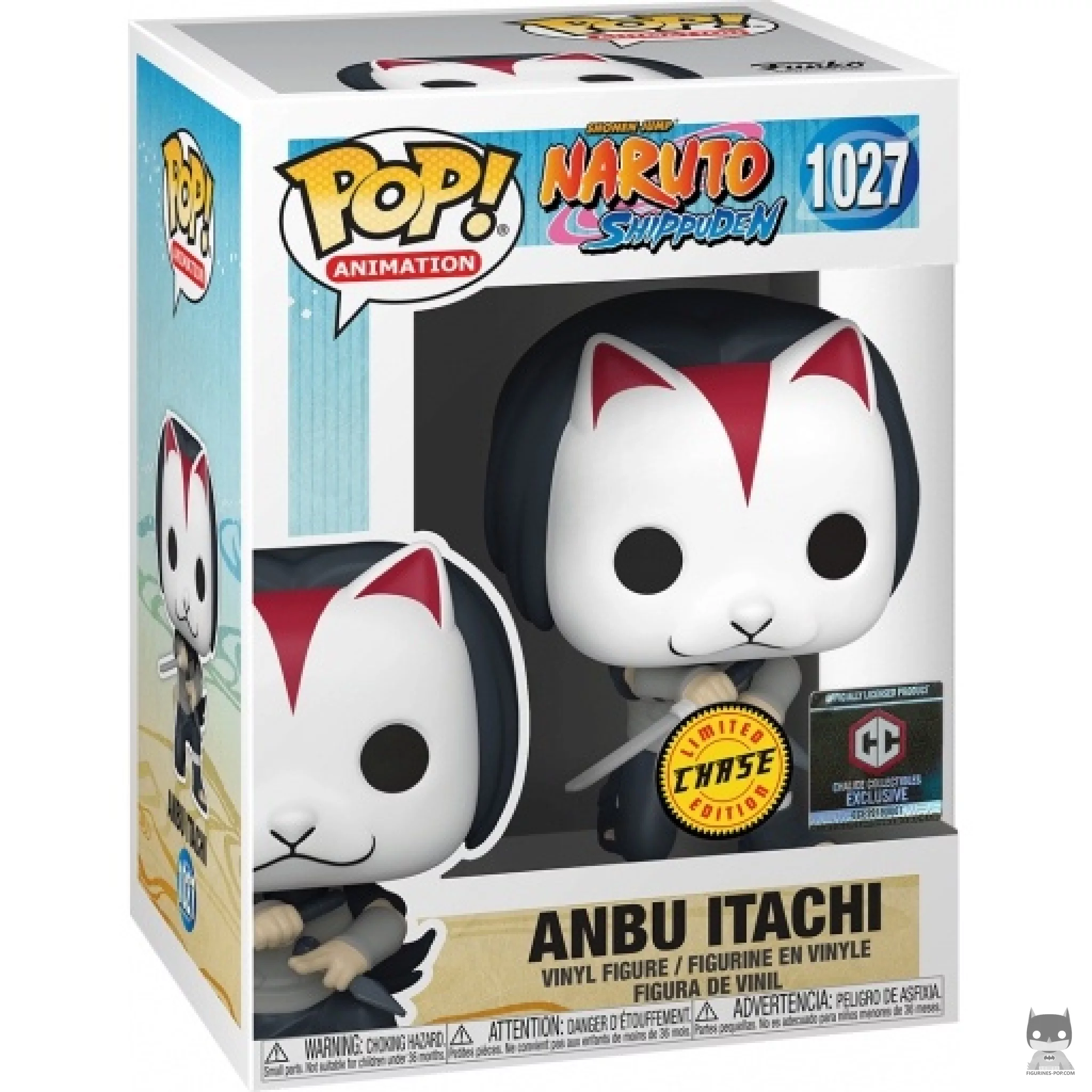 Anbu Itachi (Chase) Funko Pop! figure in its box