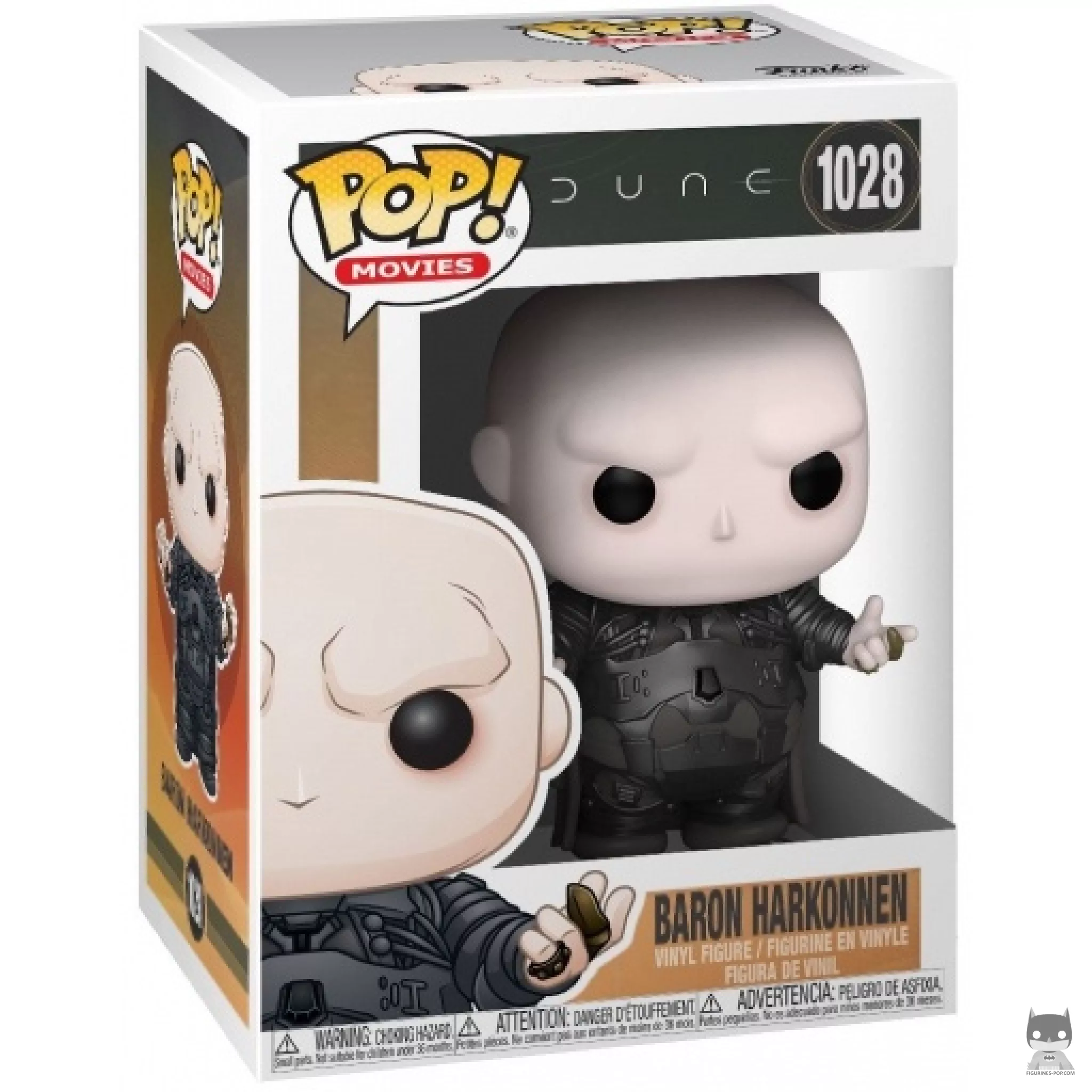 Baron Vladimir Harkonnen Funko Pop! figure in its box