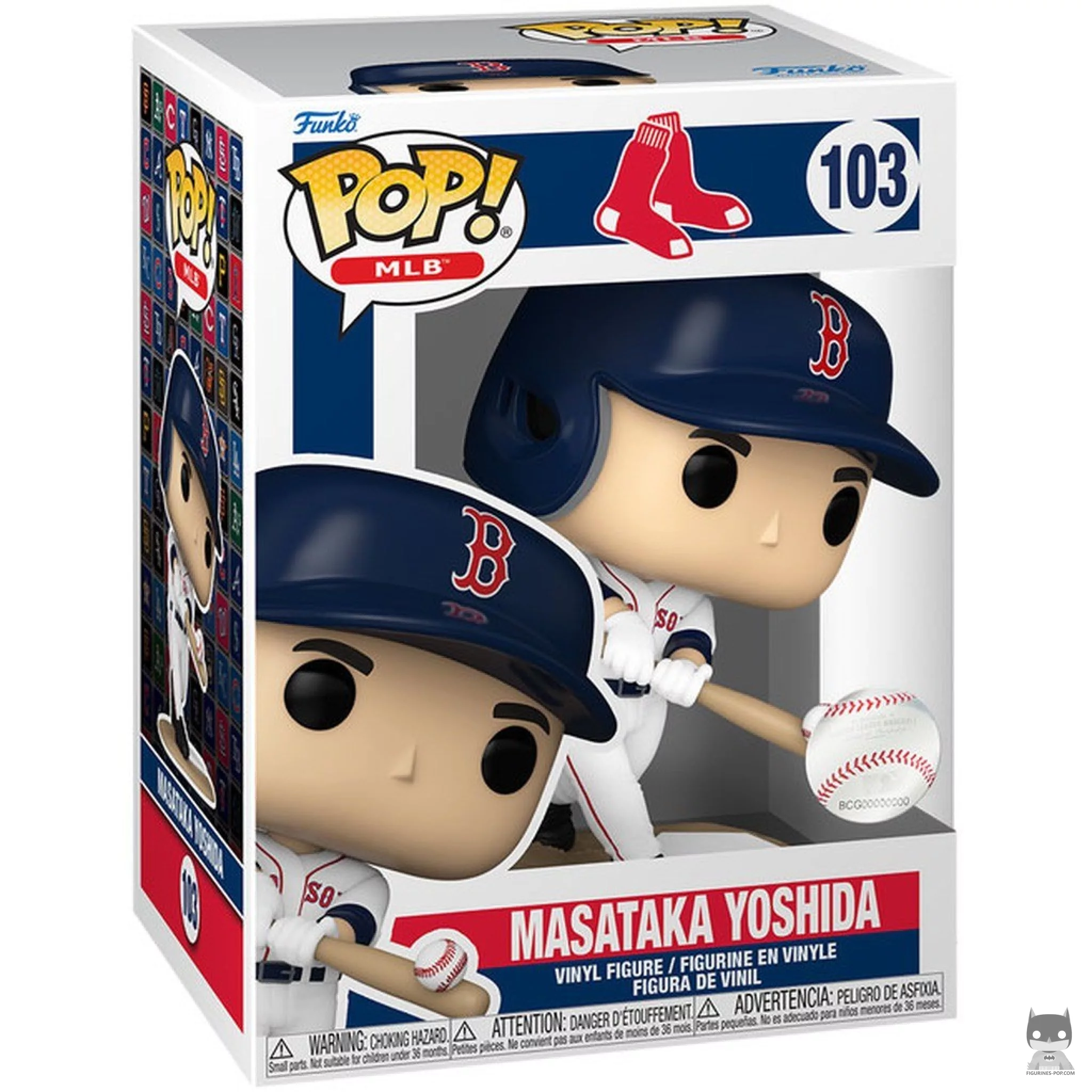 Masataka Yoshida Funko Pop! figure in its box