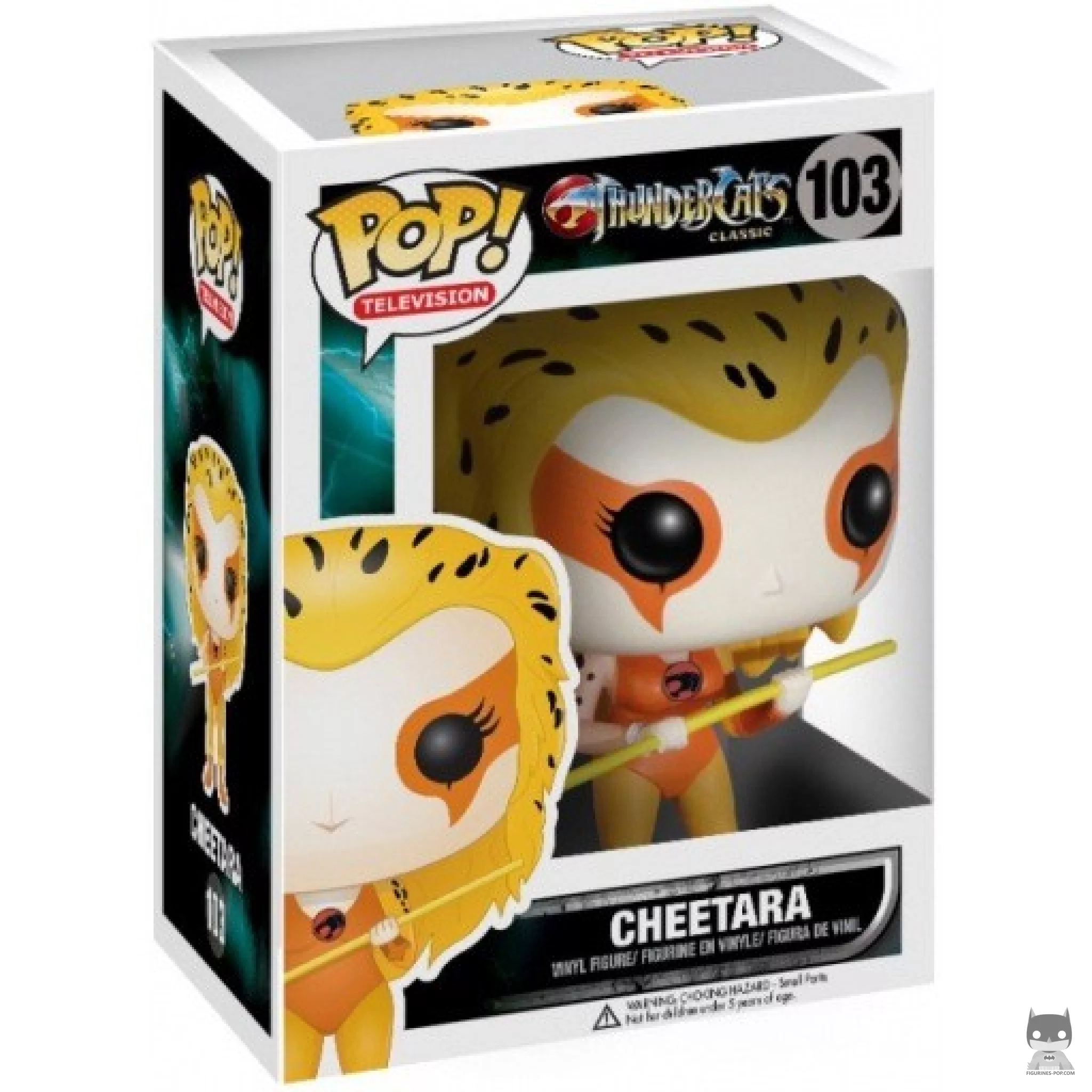 Cheetara Funko Pop! figure in its box