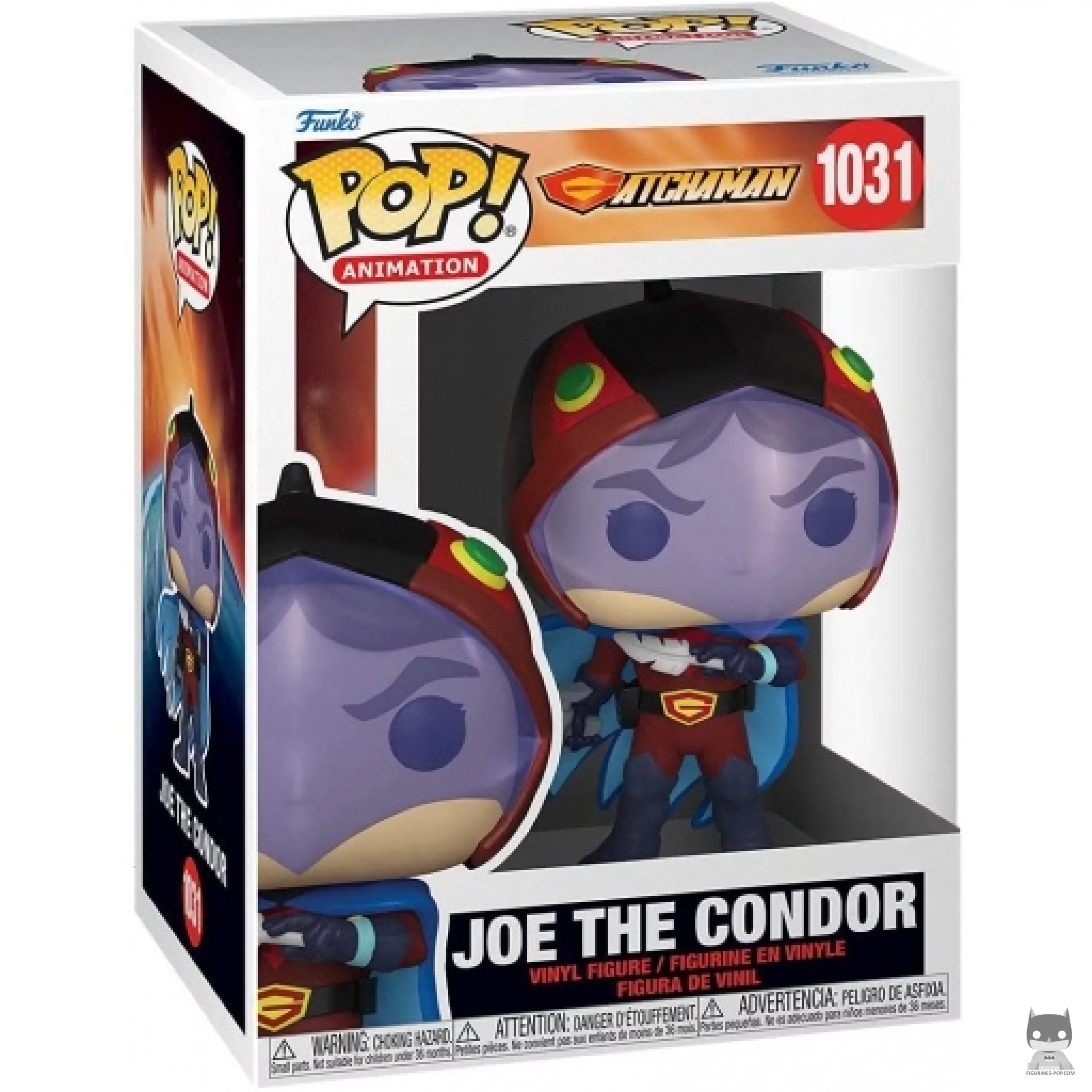 Joe the Condor (G-2) Funko Pop! figure in its box