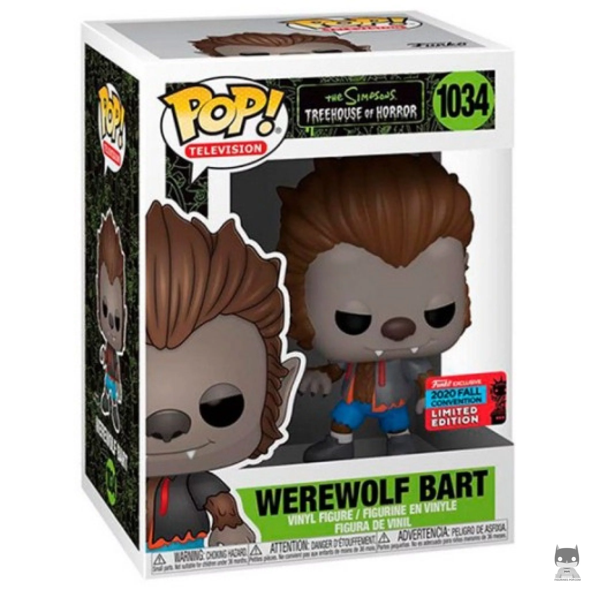 Werewolf Bart Funko Pop! figure in its box