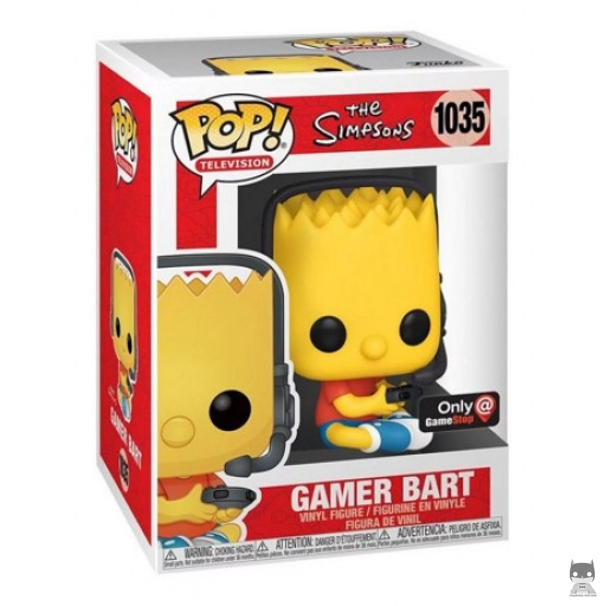 Gamer Bart Funko Pop! figure in its box