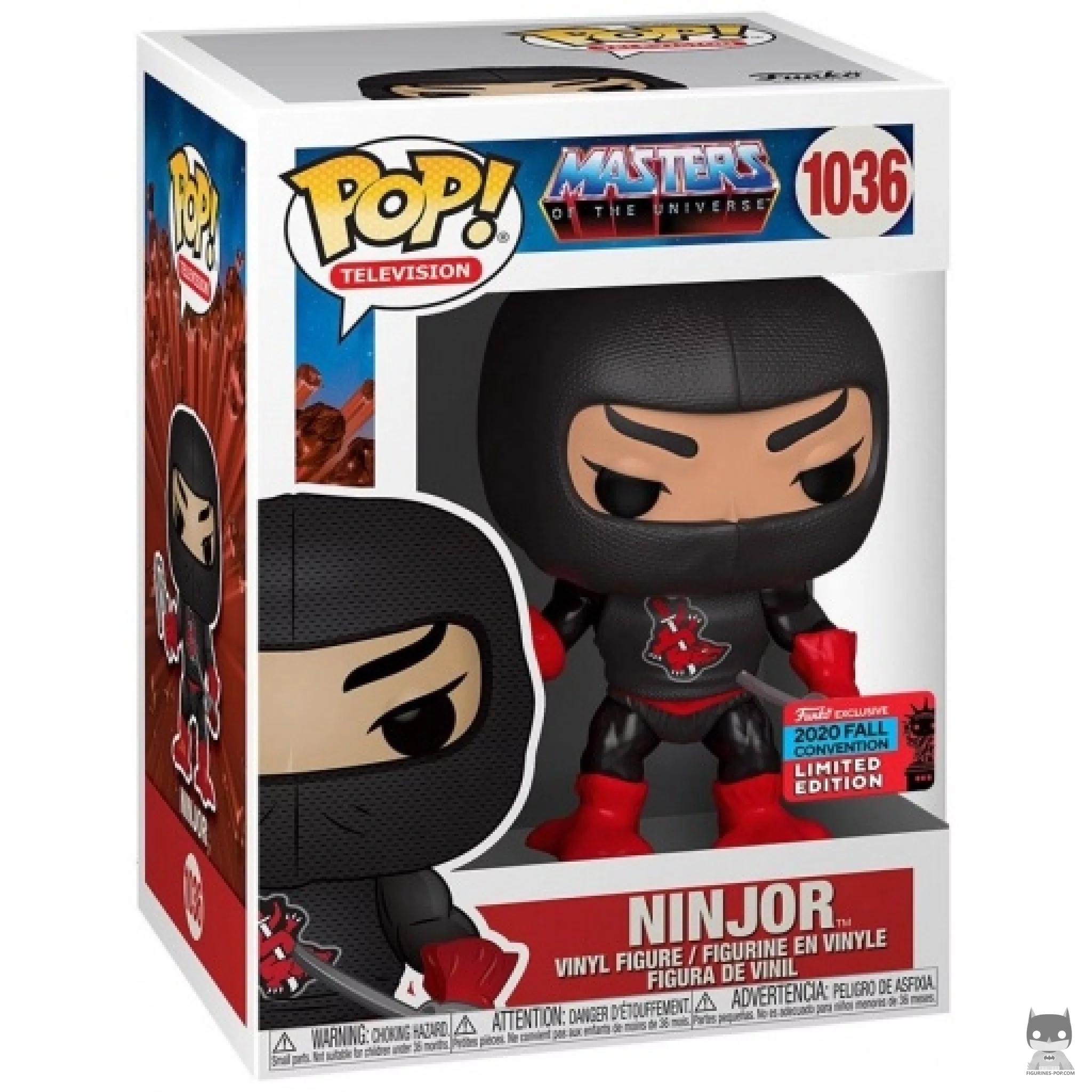 Ninjor Funko Pop! figure in its box