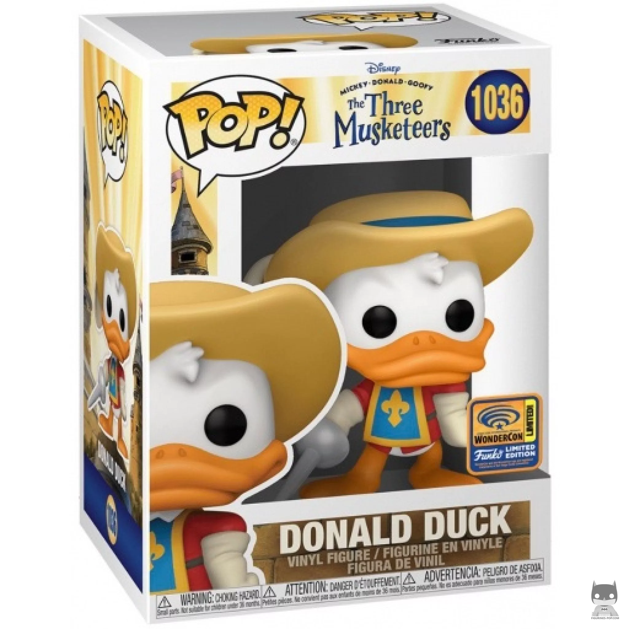 Donald Duck Funko Pop! figure in its box