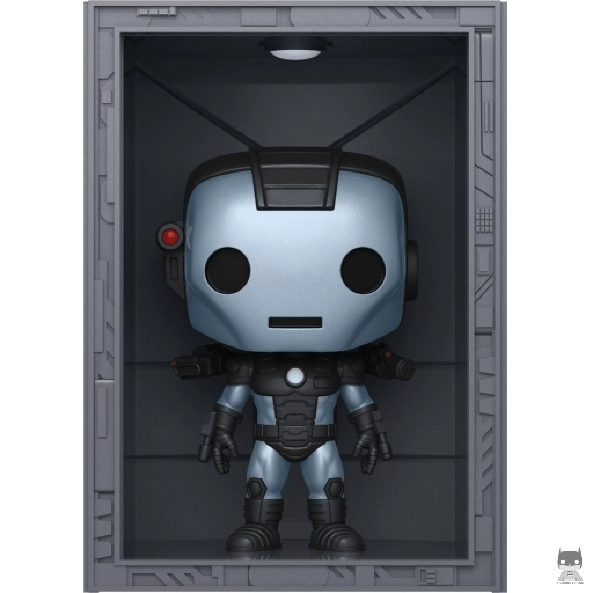 Hall of Armor : Iron Man Model 11 War Machine (Metallic) Funko Pop! figure (Marvel Comics)