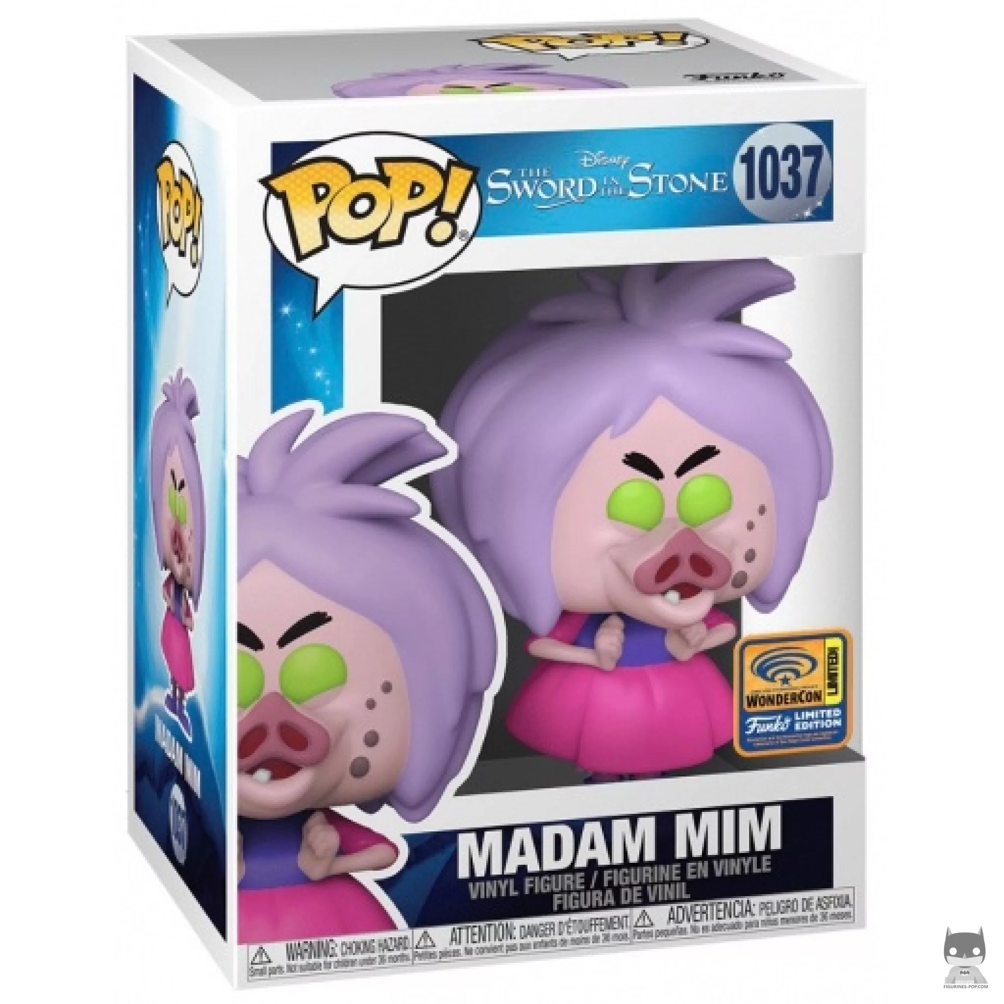 Madam Mim Funko Pop! figure in its box