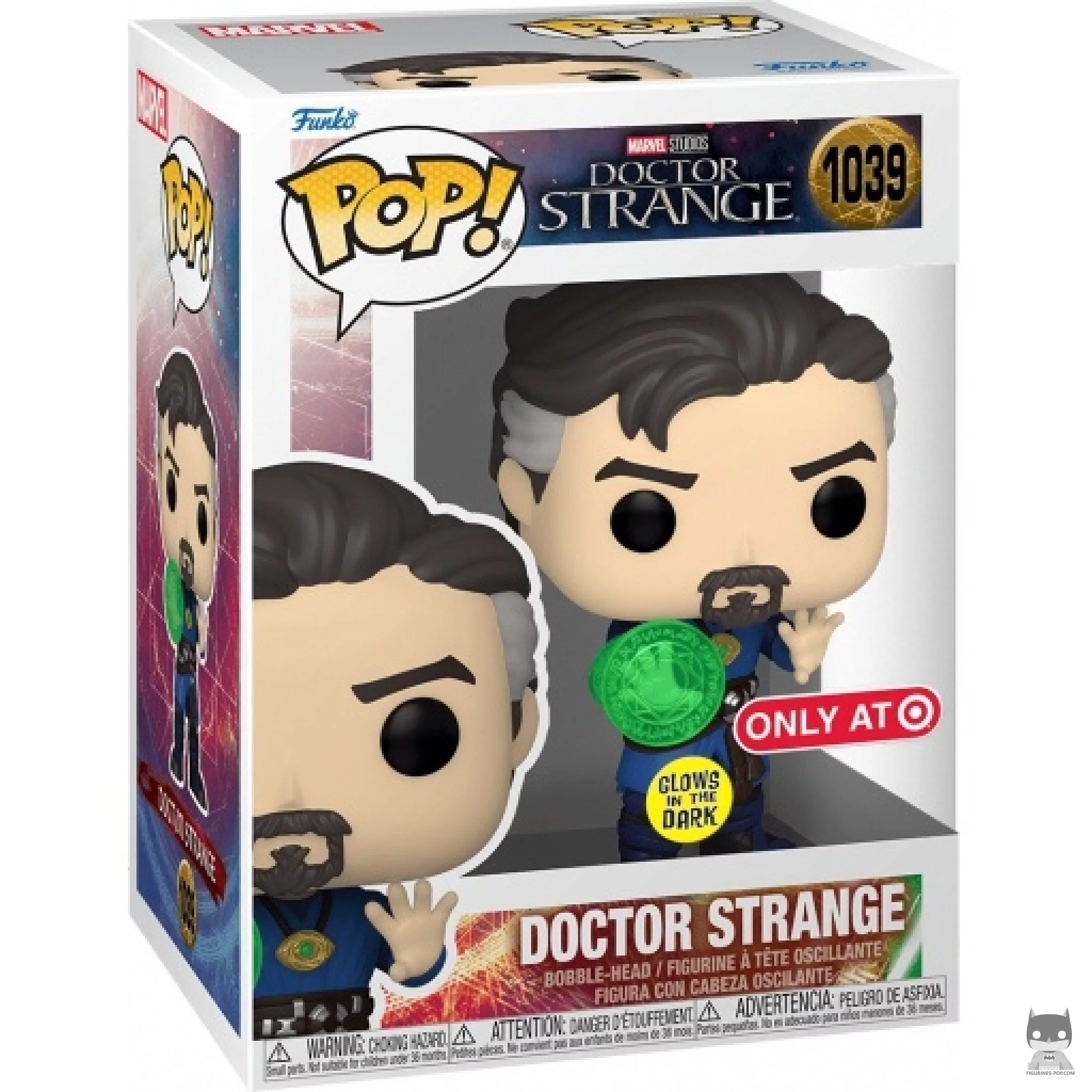 Doctor Strange (Glow In The Dark) Funko Pop! figure in its box