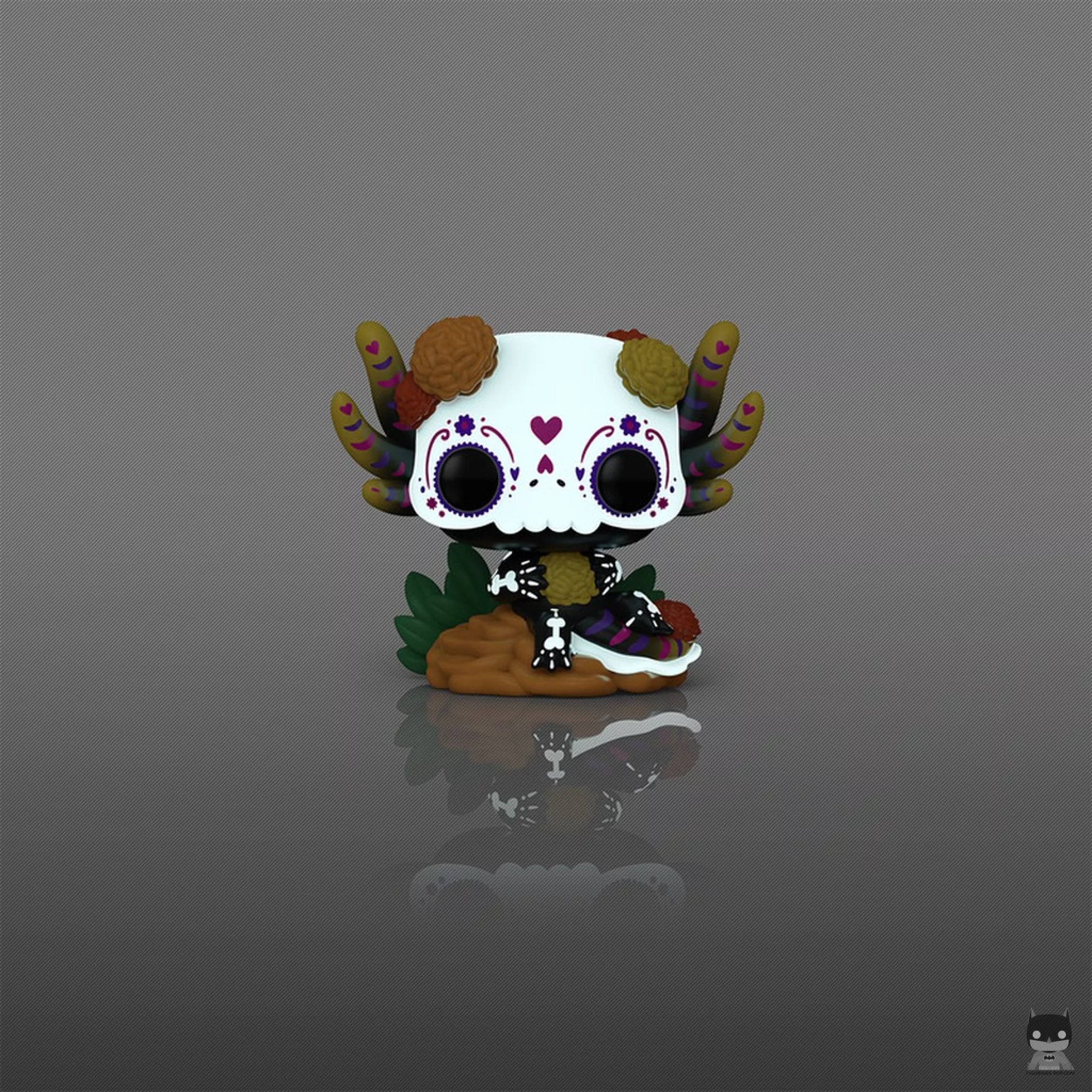 Ajolote (Glow in the Dark) Funko Pop! figure (Dia de los Muertos)