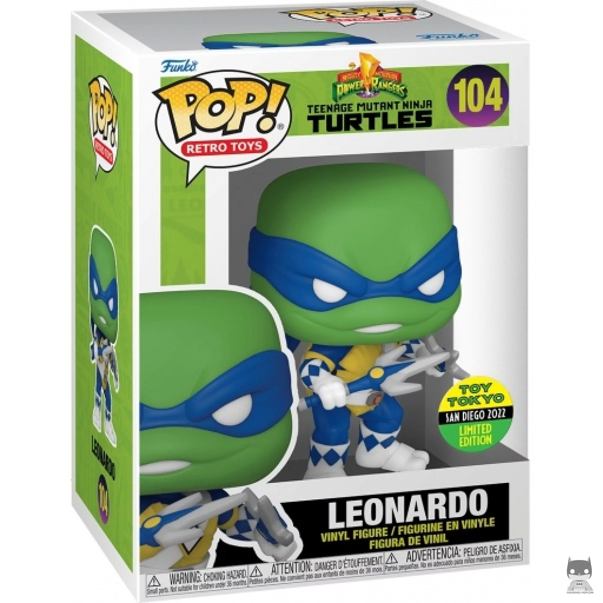 Leonardo Funko Pop! figure in its box