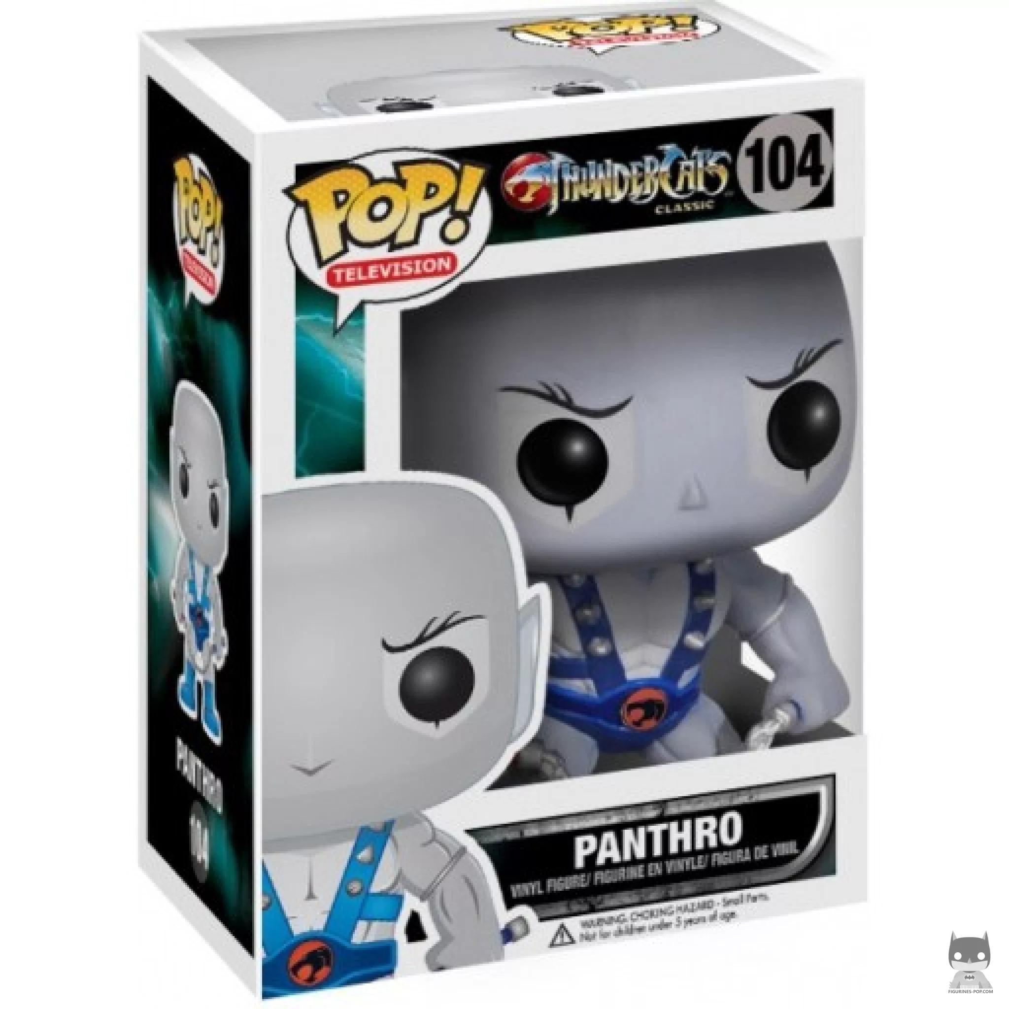 Panthro Funko Pop! figure in its box