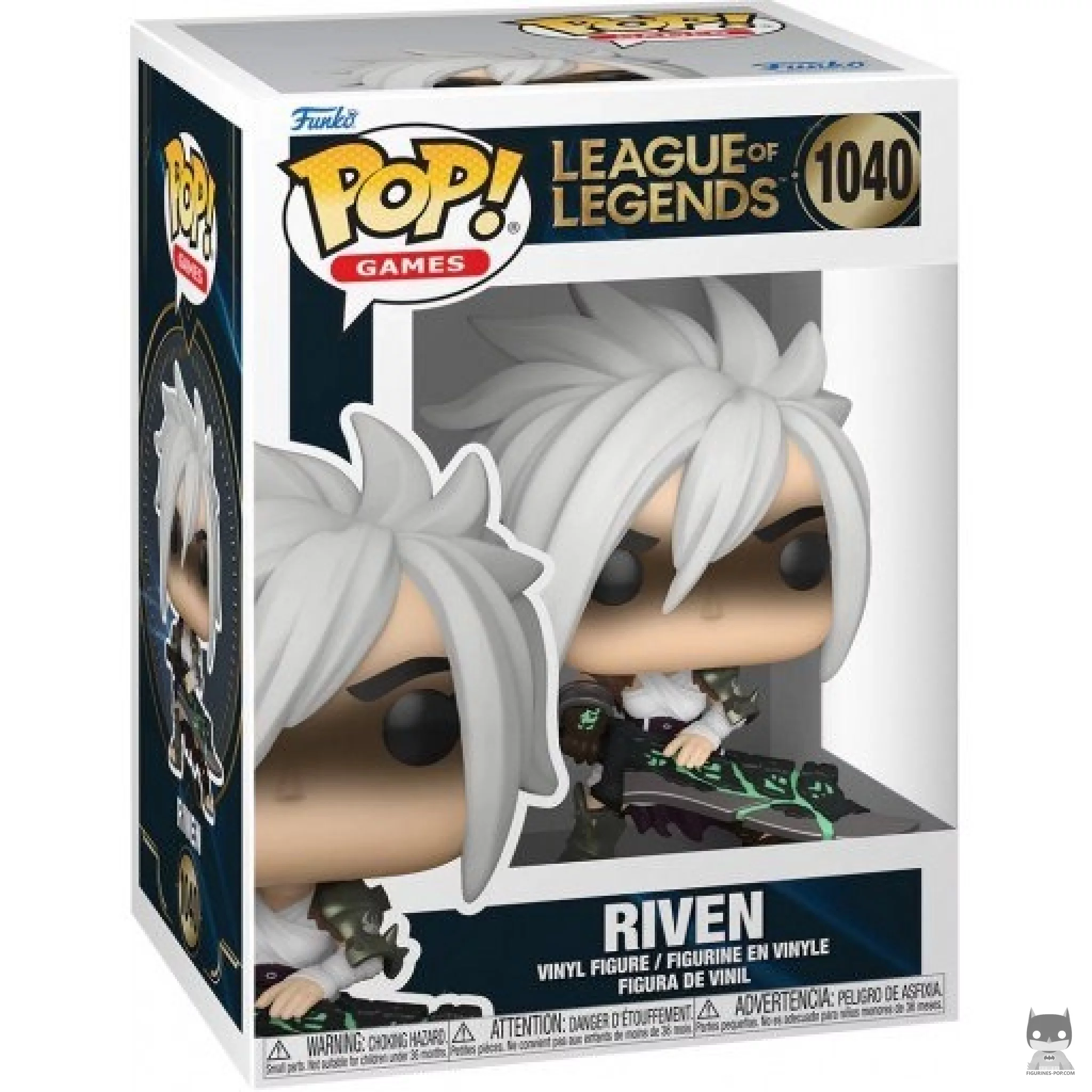 Riven Funko Pop! figure in its box