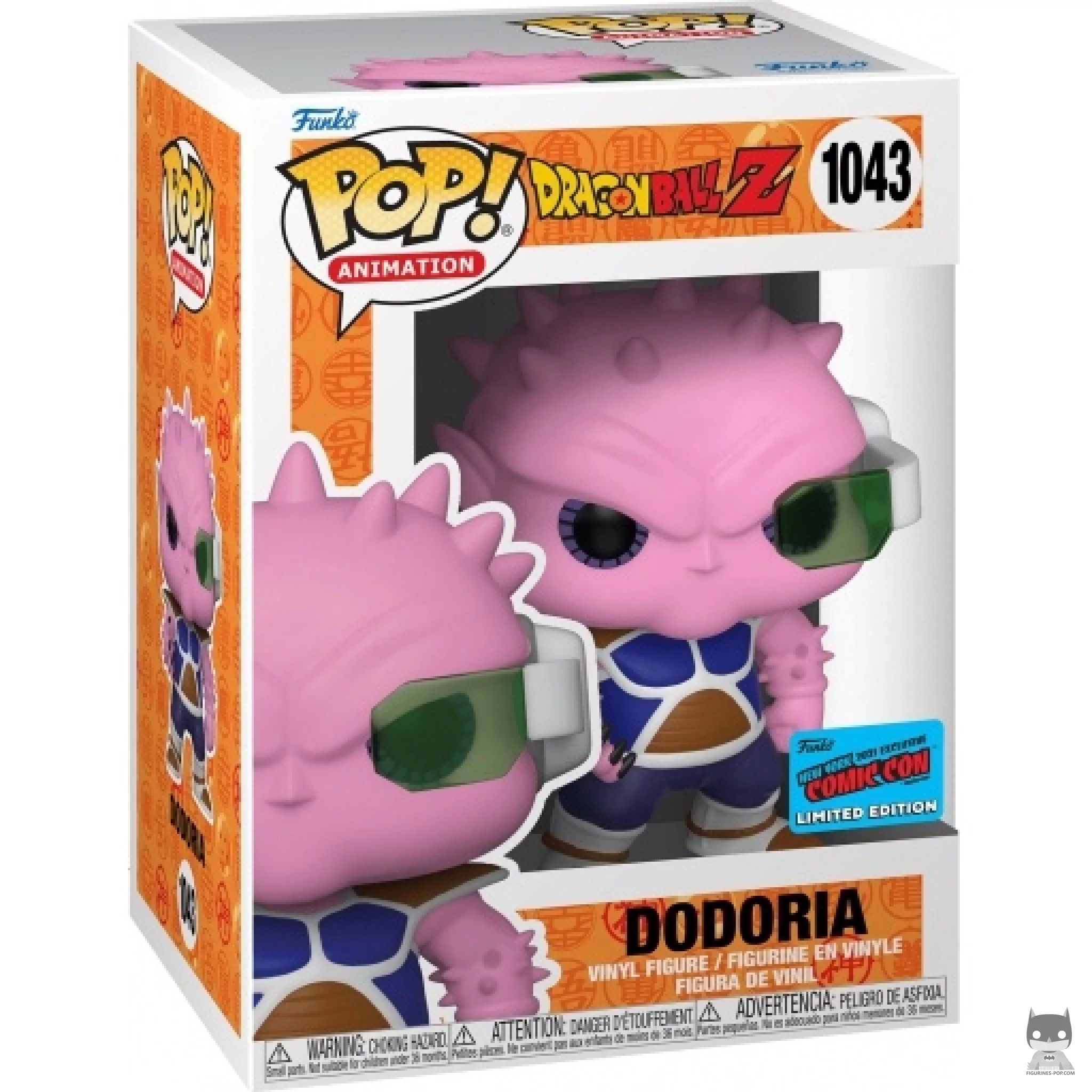 Dodoria Funko Pop! figure in its box