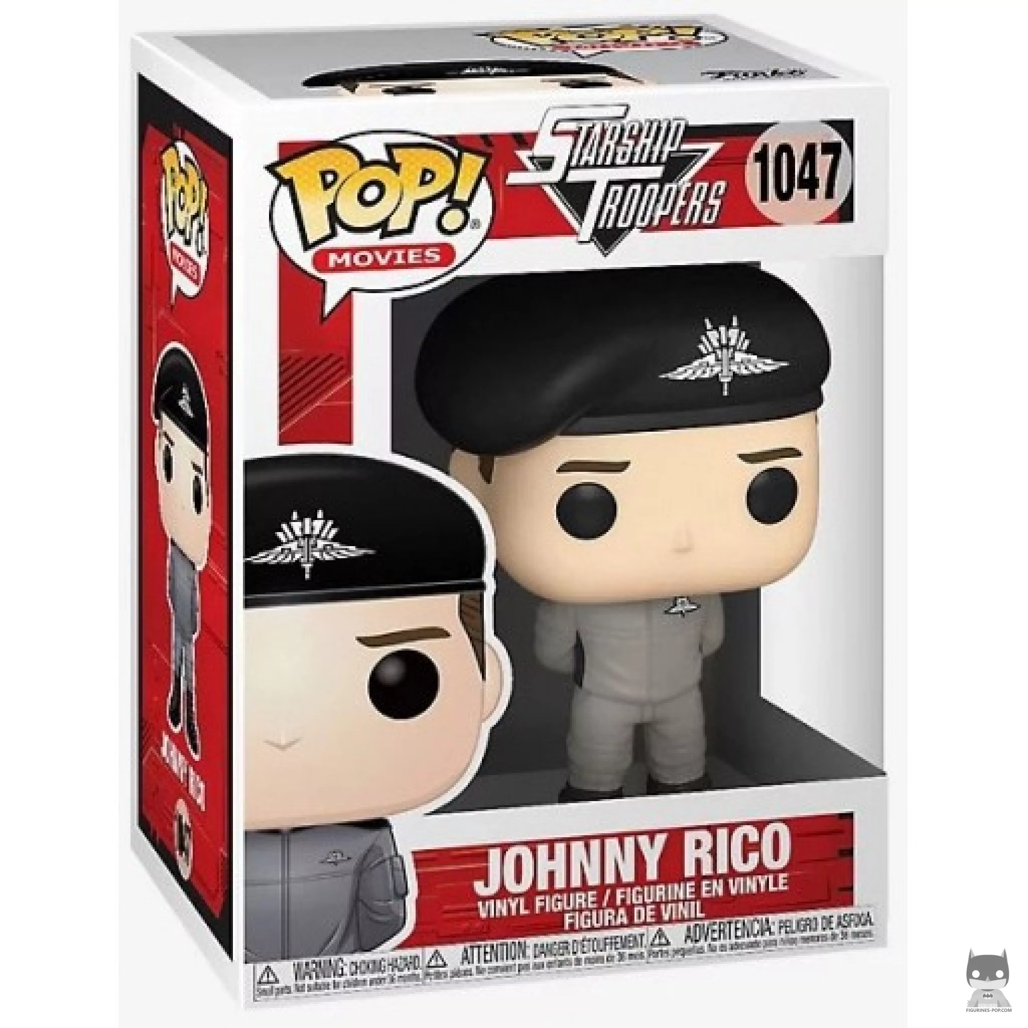 Johnny Rico Funko Pop! figure in its box