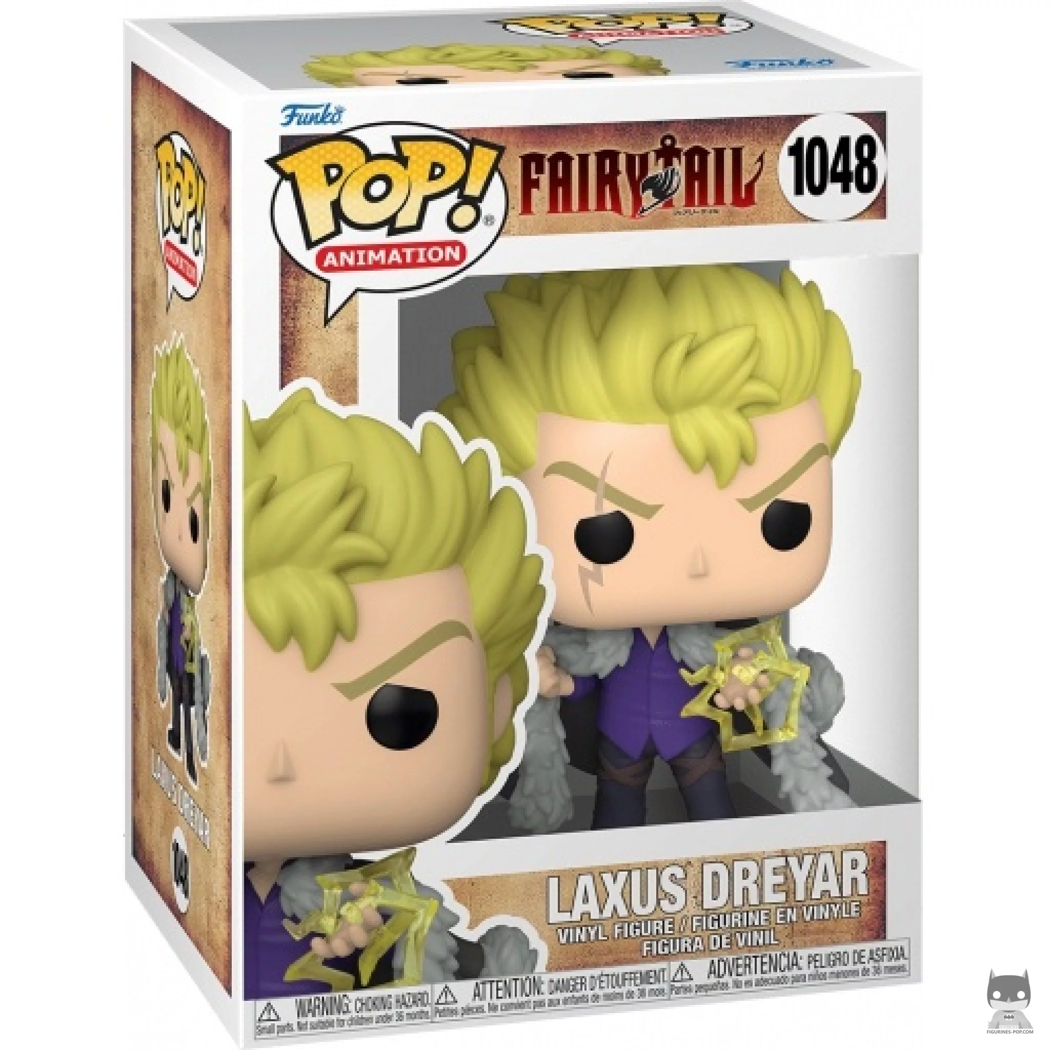 Laxus Dreyar Funko Pop! figure in its box