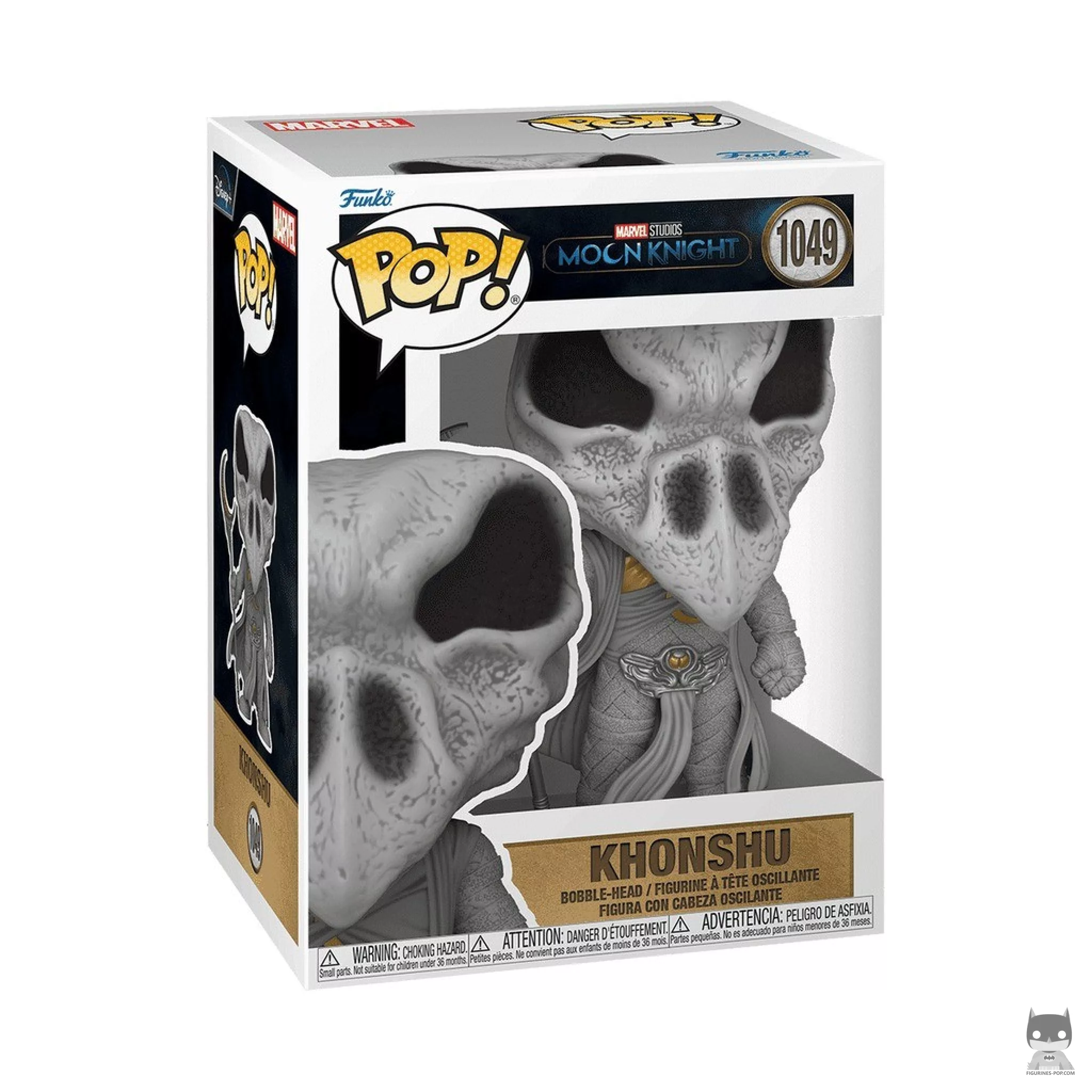 Khonshu (Glow in the Dark) Funko Pop! figure in its box